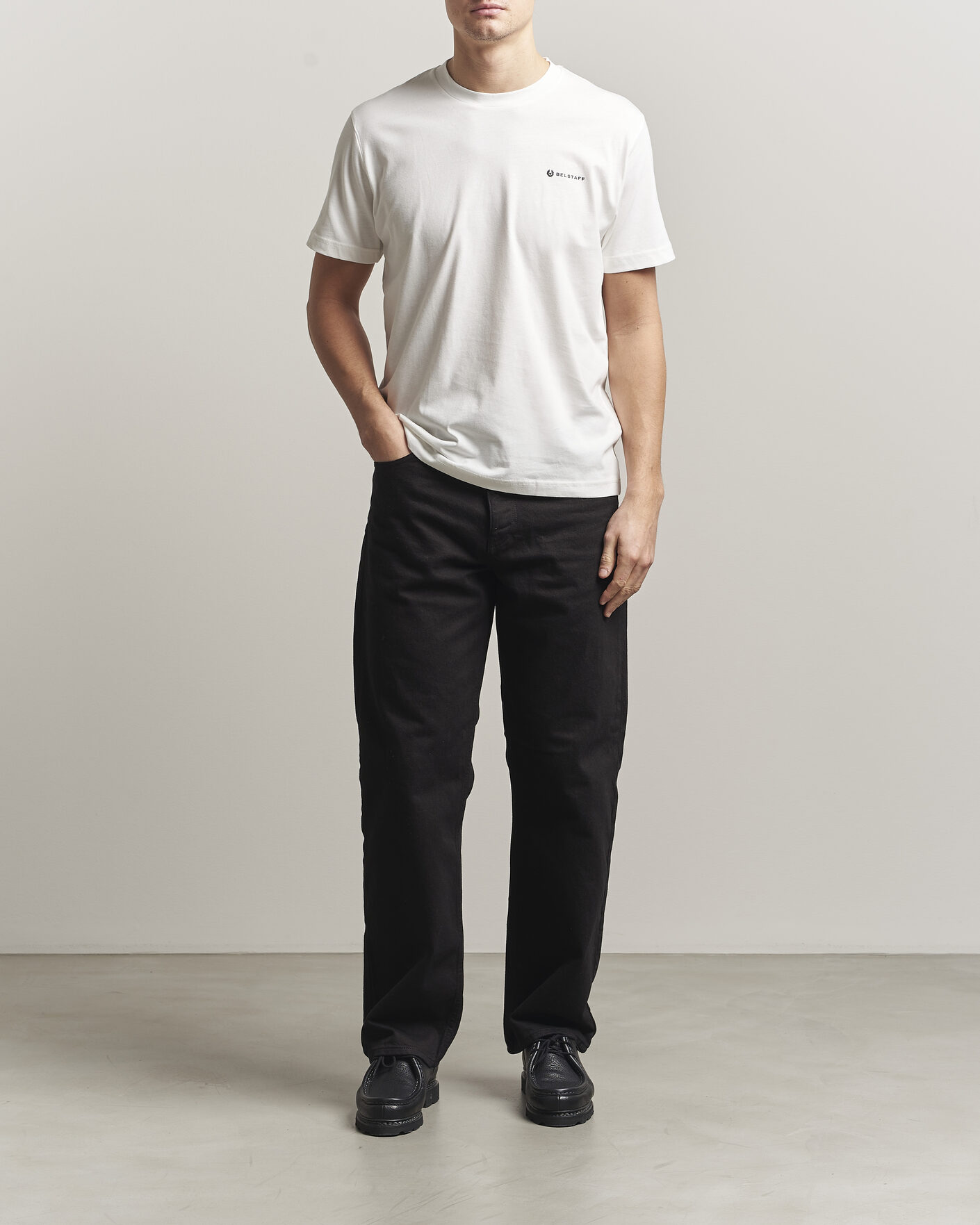 Herr | T-Shirts | Belstaff | 3-Pack Squad Crew Neck T-Shirt Black/Dark Ink/White