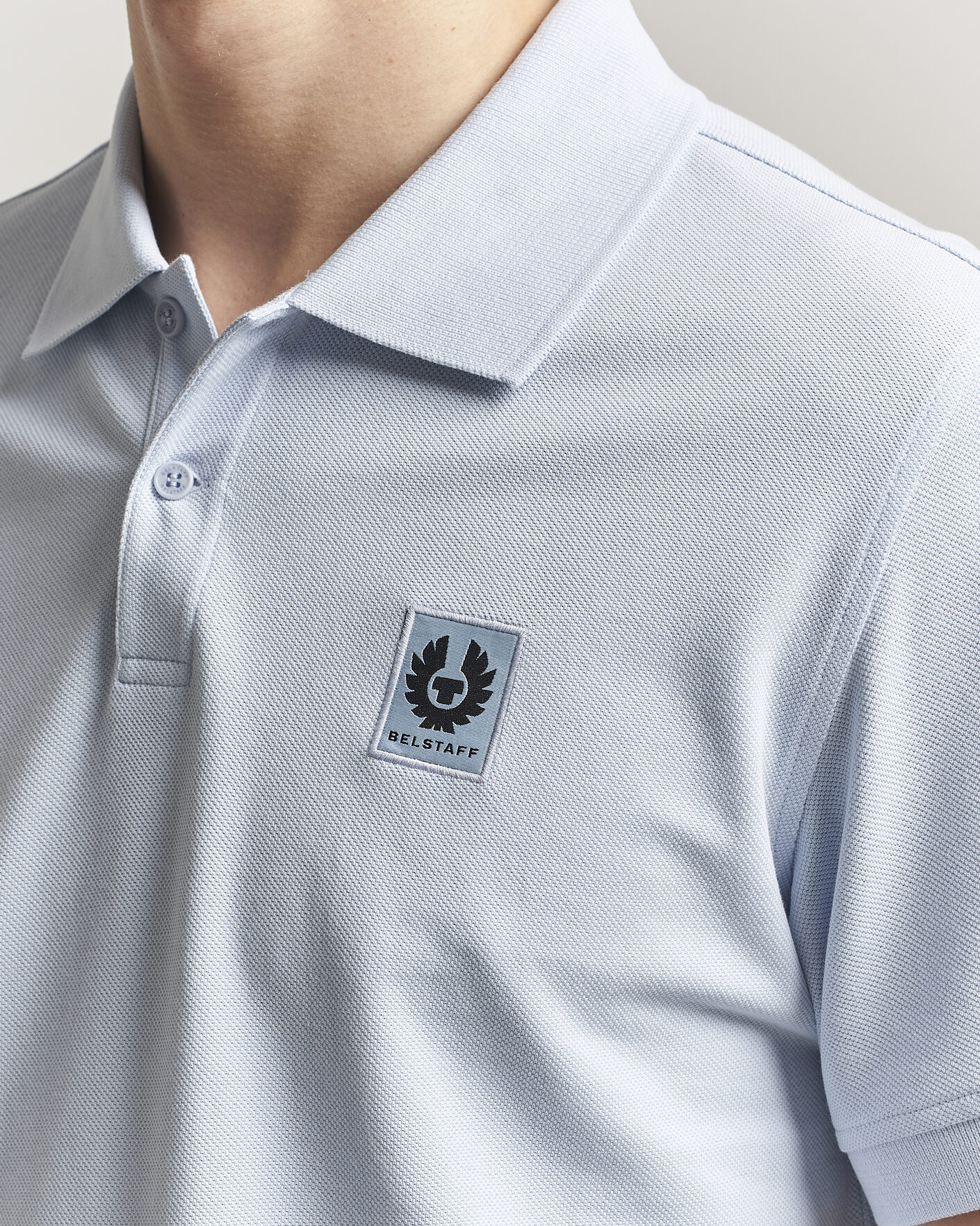 Herr | Pikéer | Belstaff | Signature Polo Sky Blue