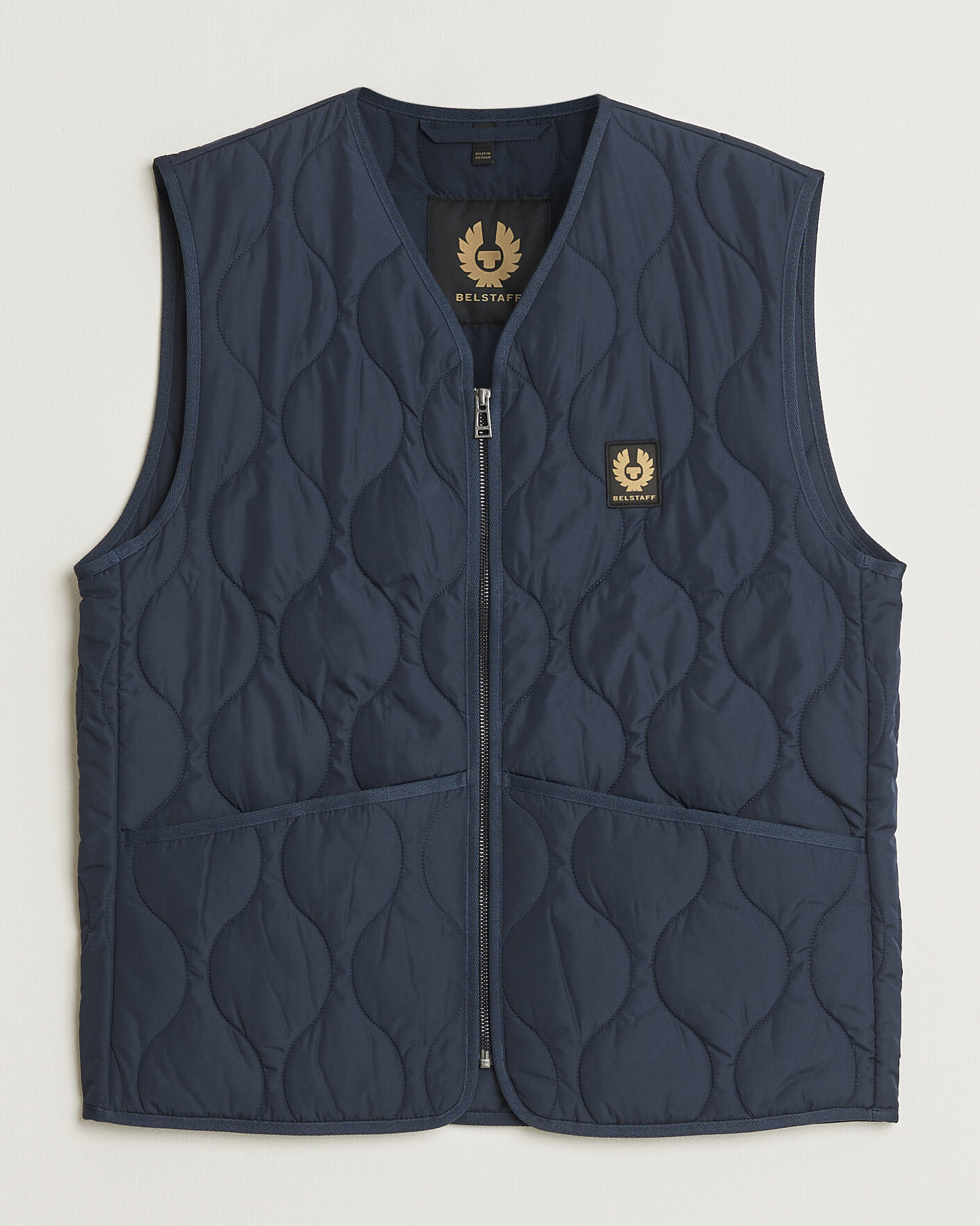 Herr | Västar | Belstaff | Base Gilet Dark Ink