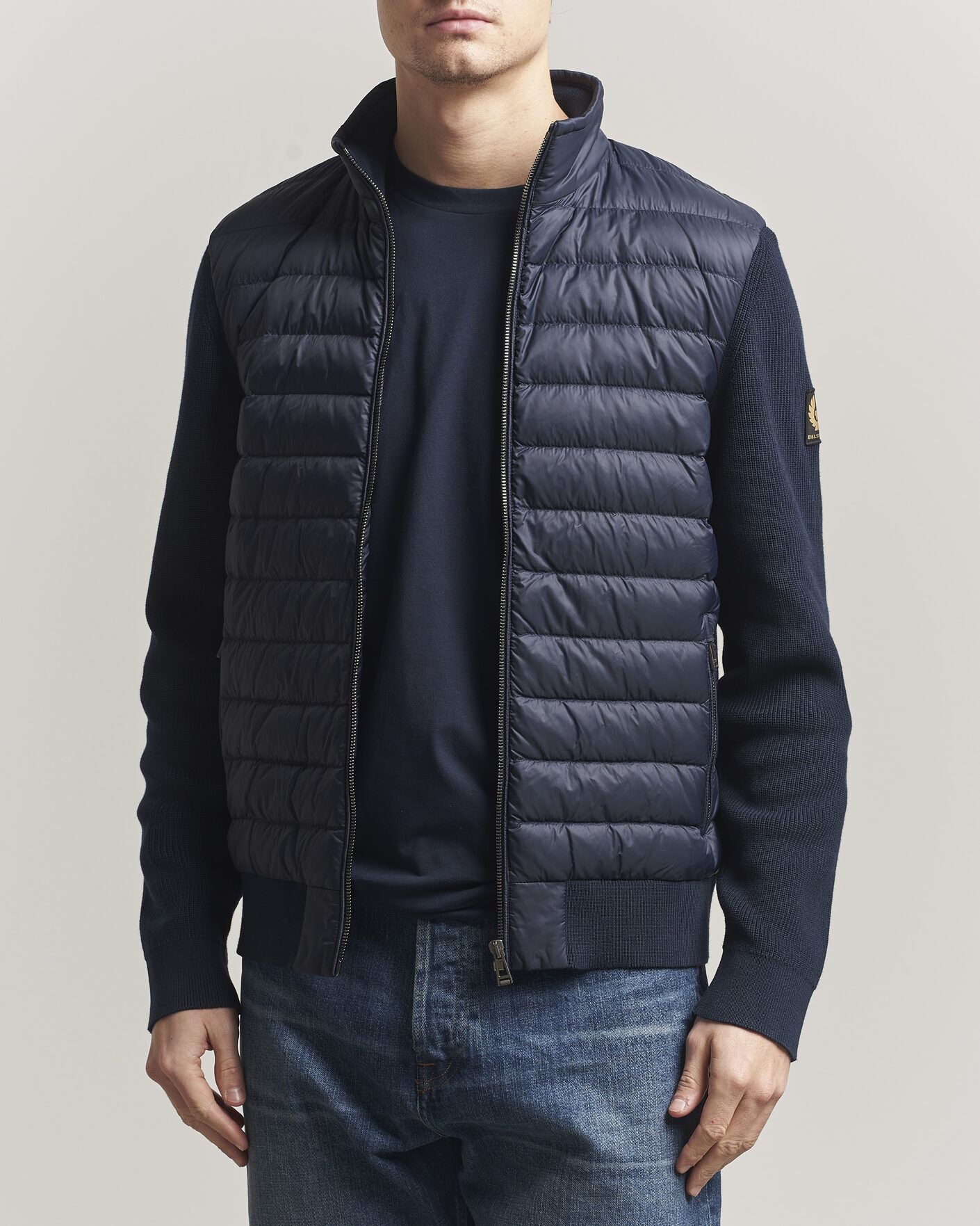 Herr | Jackor | Belstaff | Control Hybrid Jacket Dark Ink