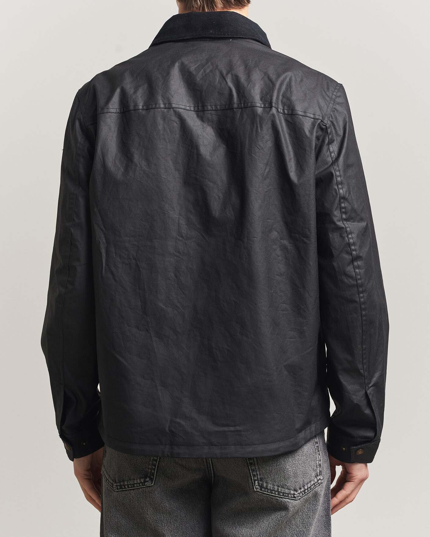 Herr | Jackor | Belstaff | Ground Wax Jacket Black