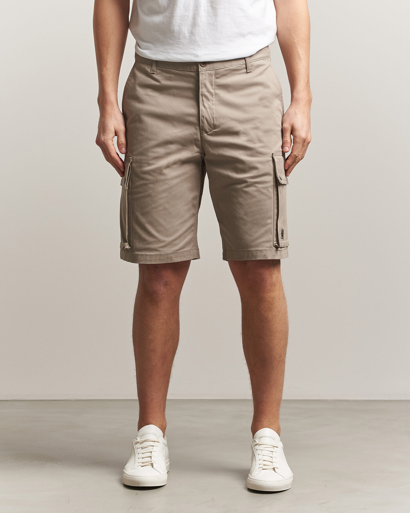 Herr | Shorts | Belstaff | Route Cargo Shorts Dark Sand