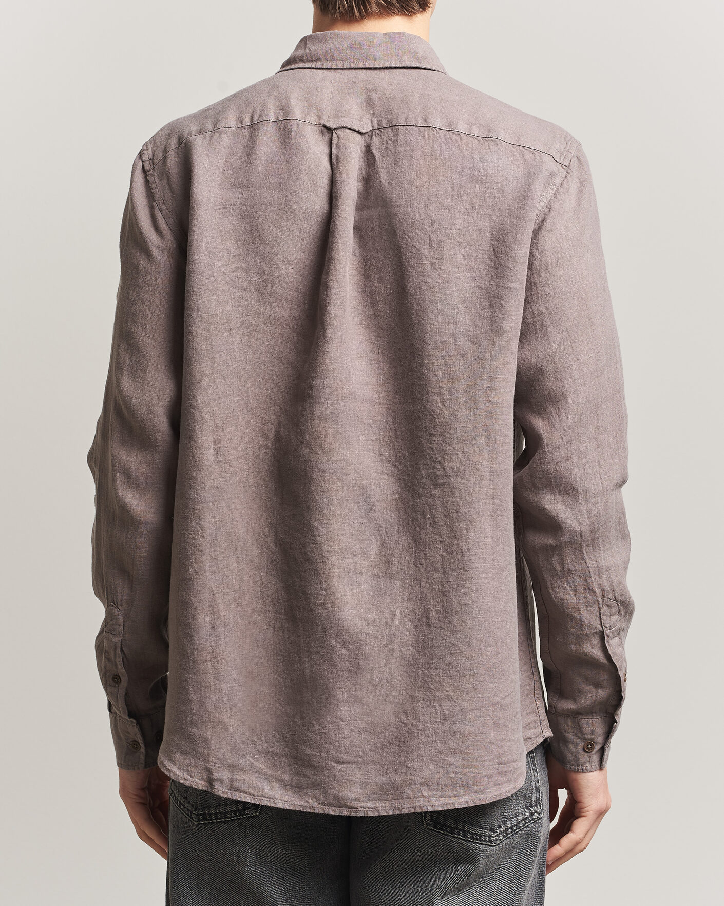 Herr | Skjortor | Belstaff | Scale Linen Shirt Asphalt