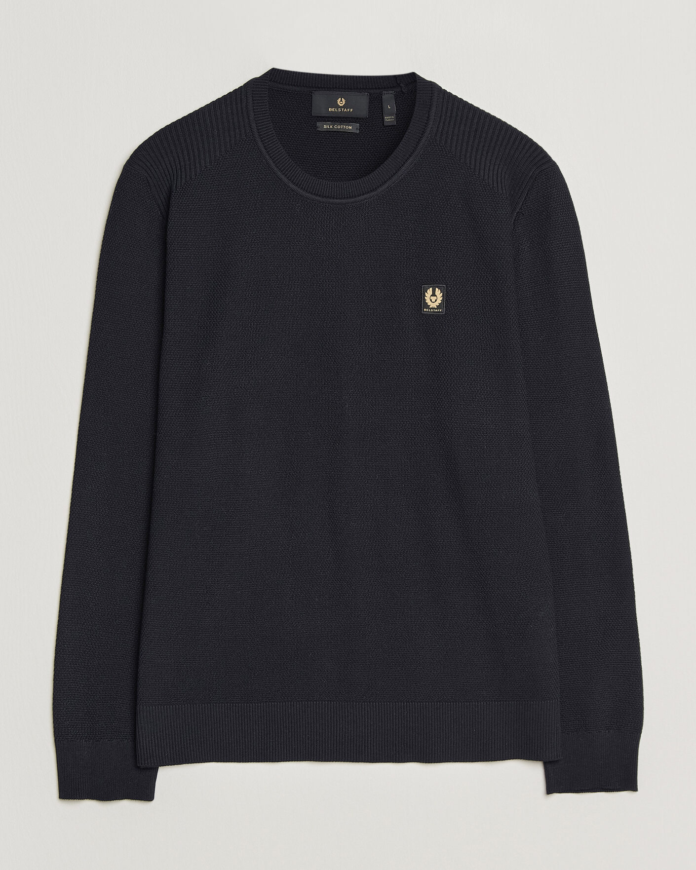 Herr | Tröjor | Belstaff | Coast Knitted Crew Neck Dark Ink