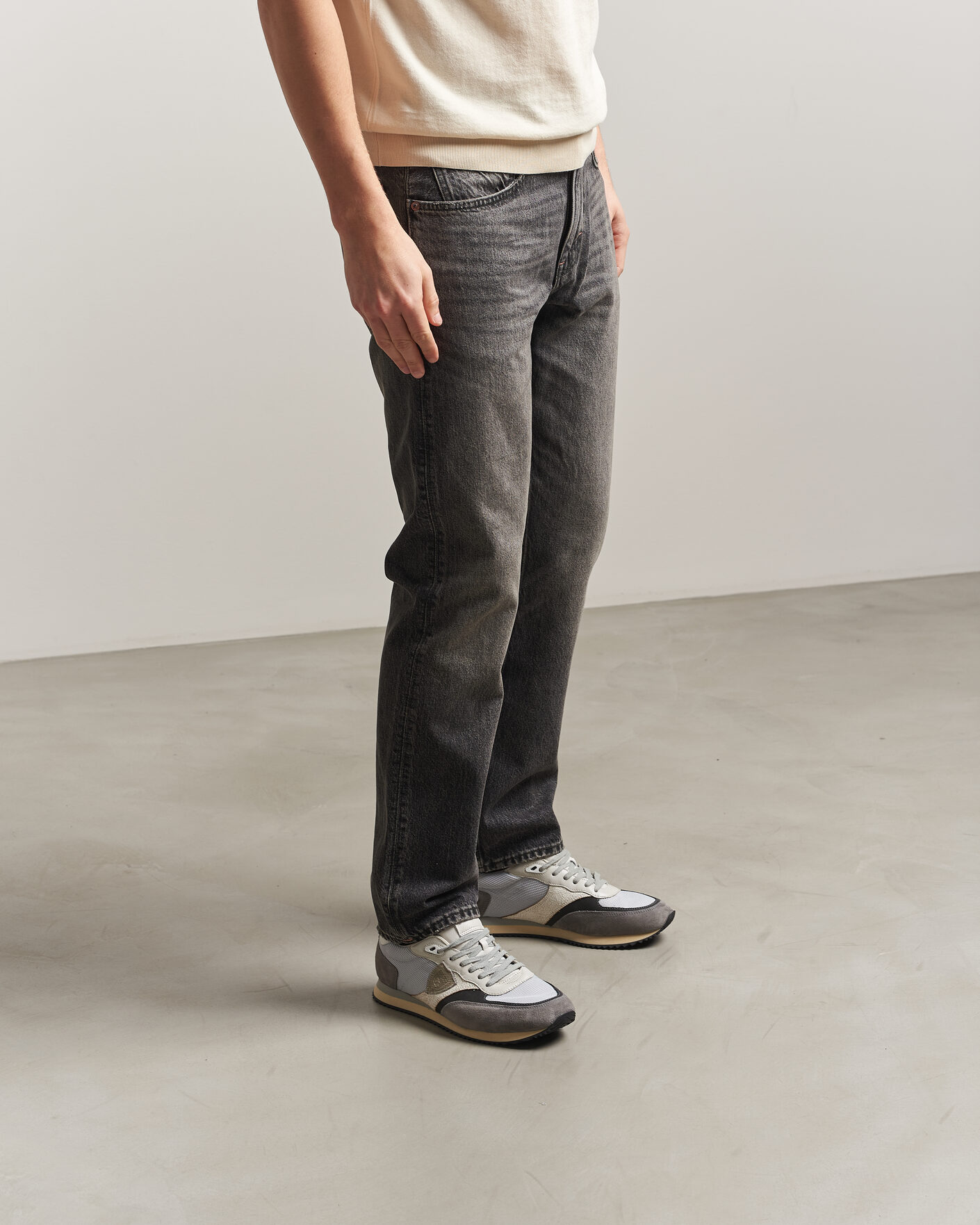 Herr | Sneakers | Philippe Model | BLVille Low Running Sneaker Grey