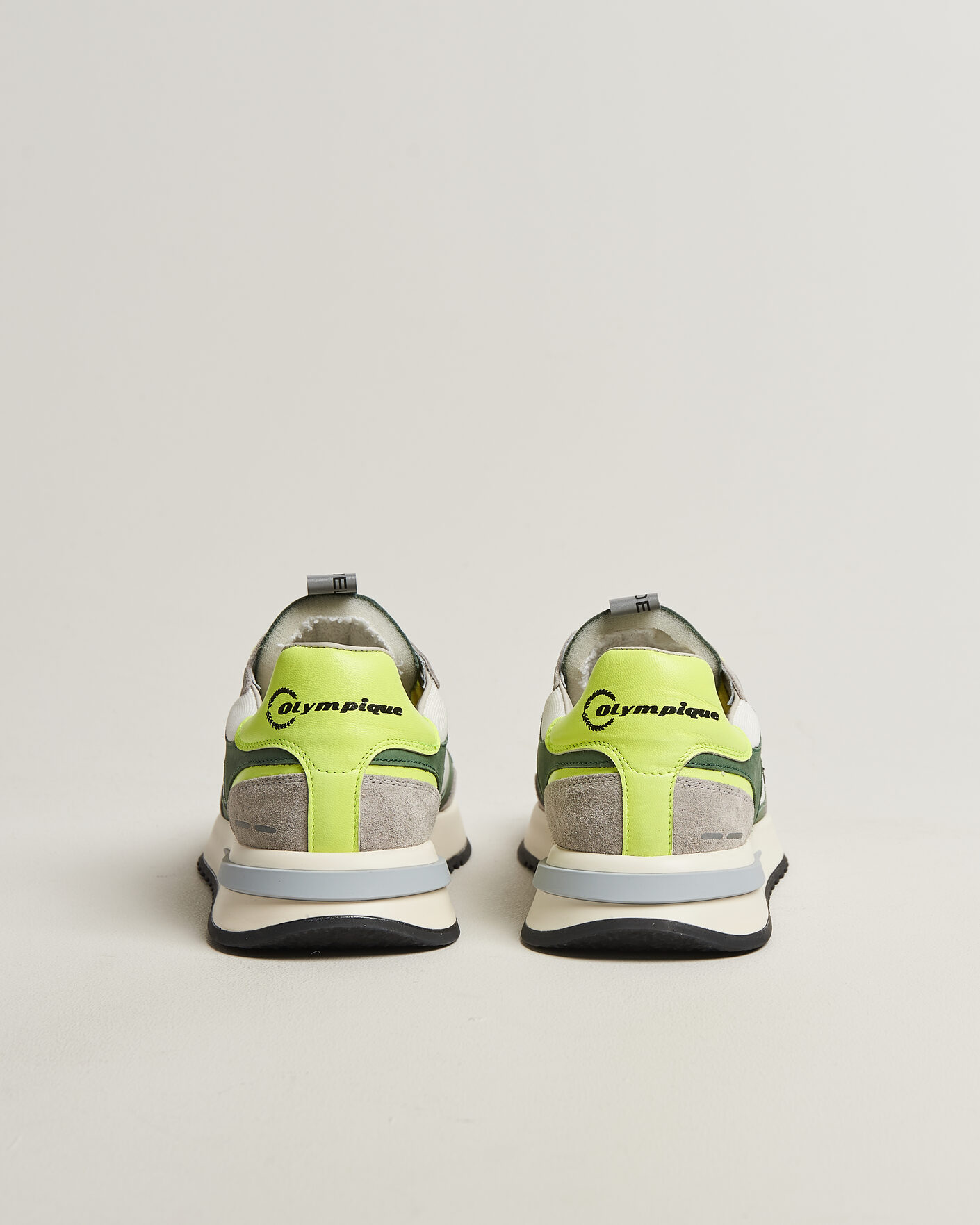 Herr | Sneakers | Philippe Model | Olympique Running Sneaker White/Green