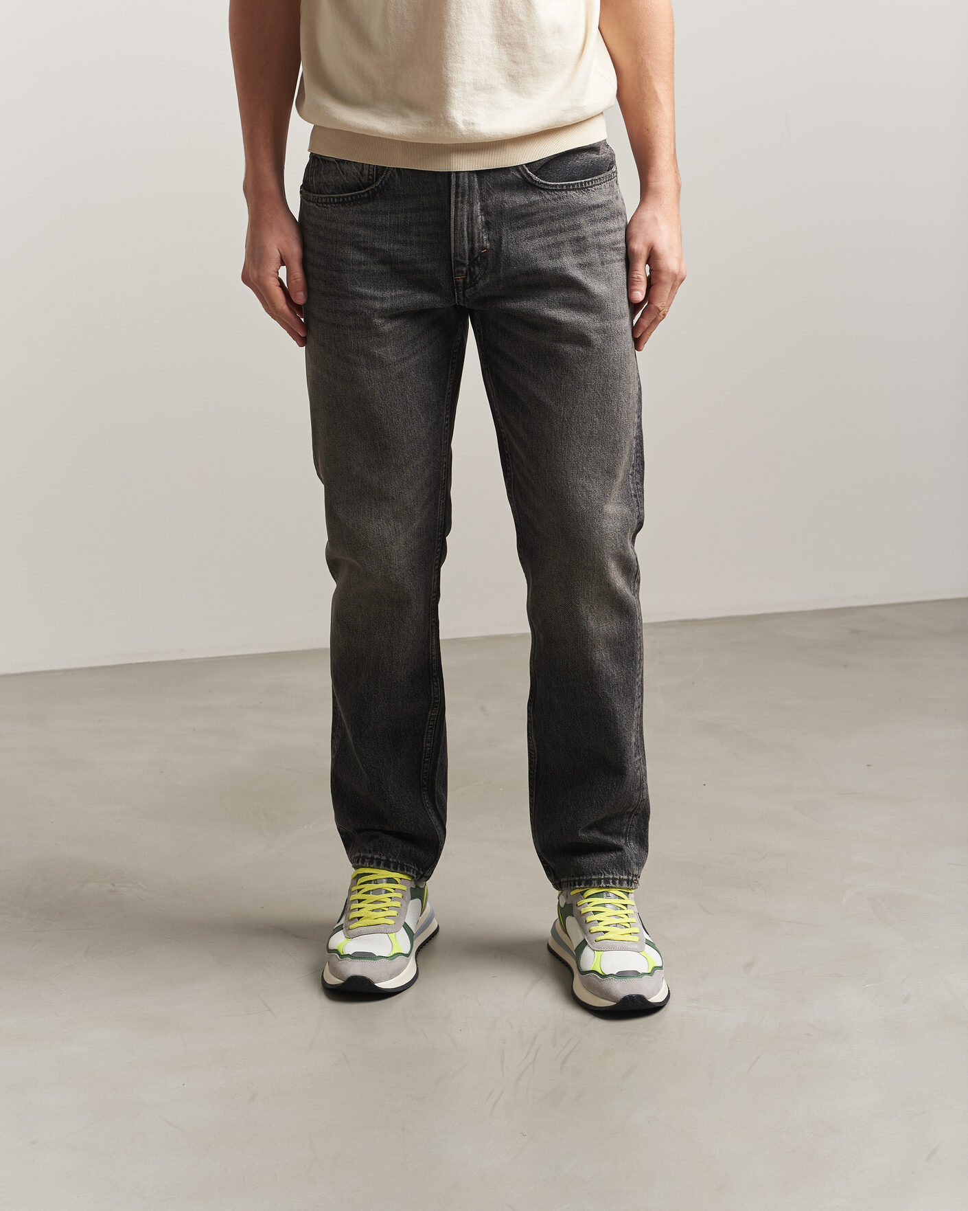 Herr | Sneakers | Philippe Model | Olympique Running Sneaker White/Green