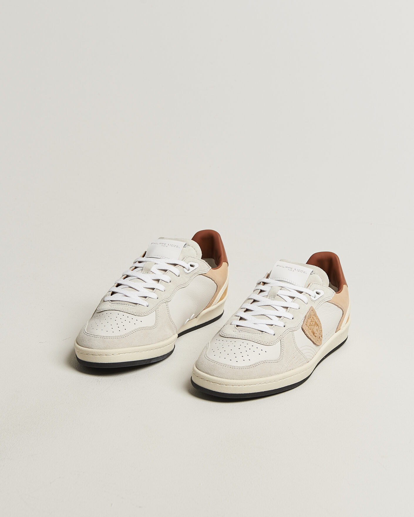 Herr | Sneakers | Philippe Model | Pgal Low Leather Sneaker Light Brown