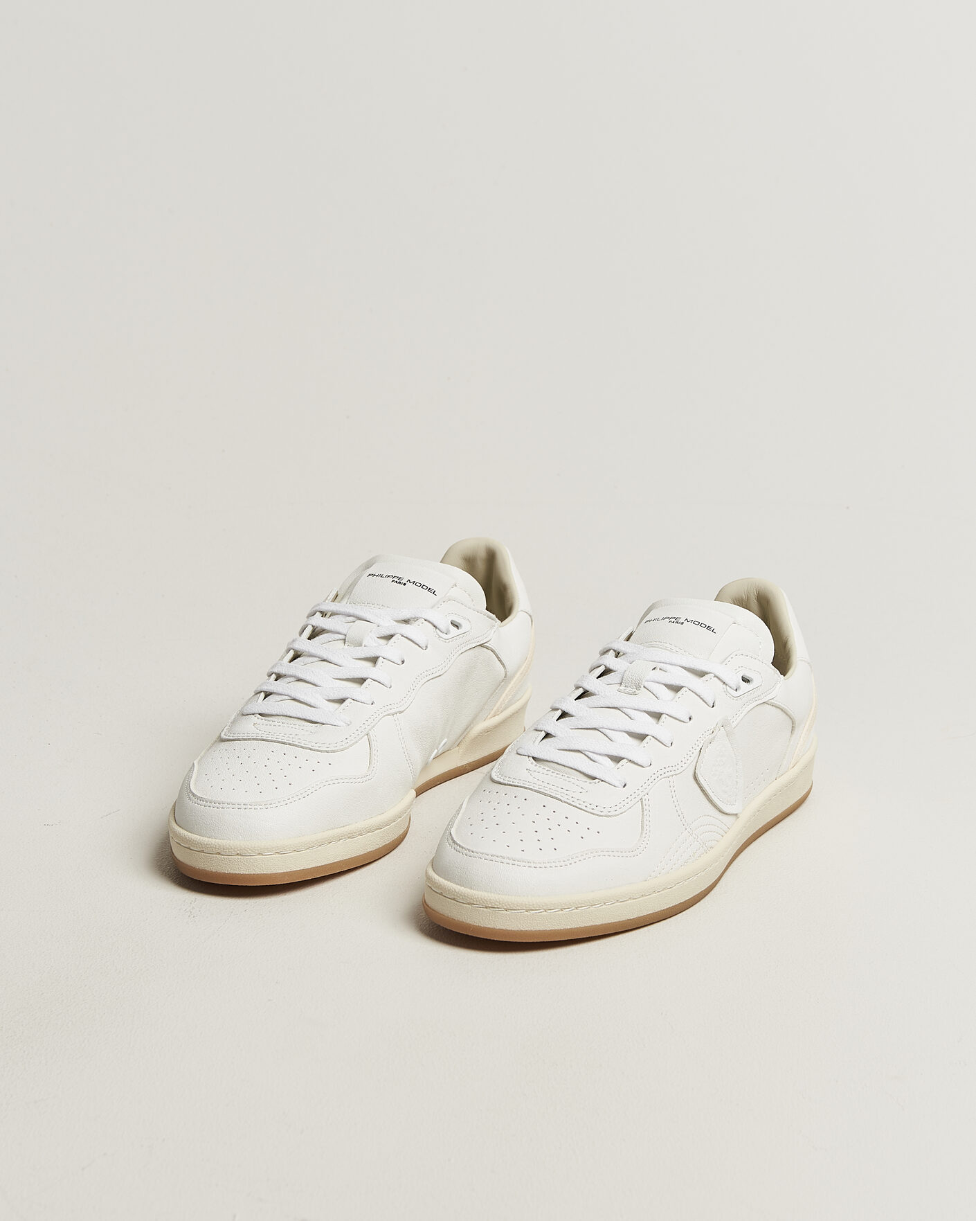 Herr | Sneakers | Philippe Model | Pgal Low Leather Sneaker White