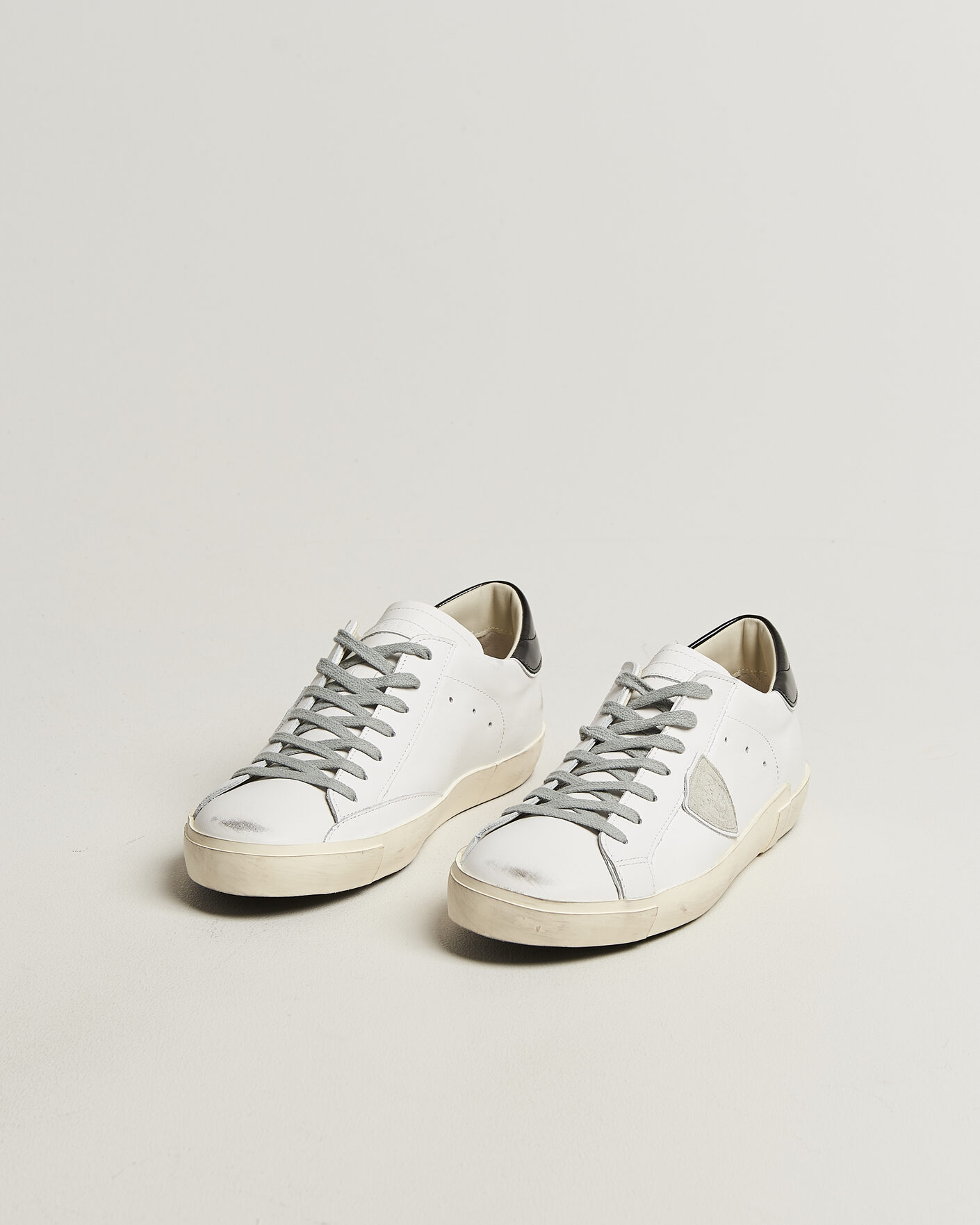 Herr | Sneakers | Philippe Model | PRSX Low Top Canvas Mix Sneaker White/Black