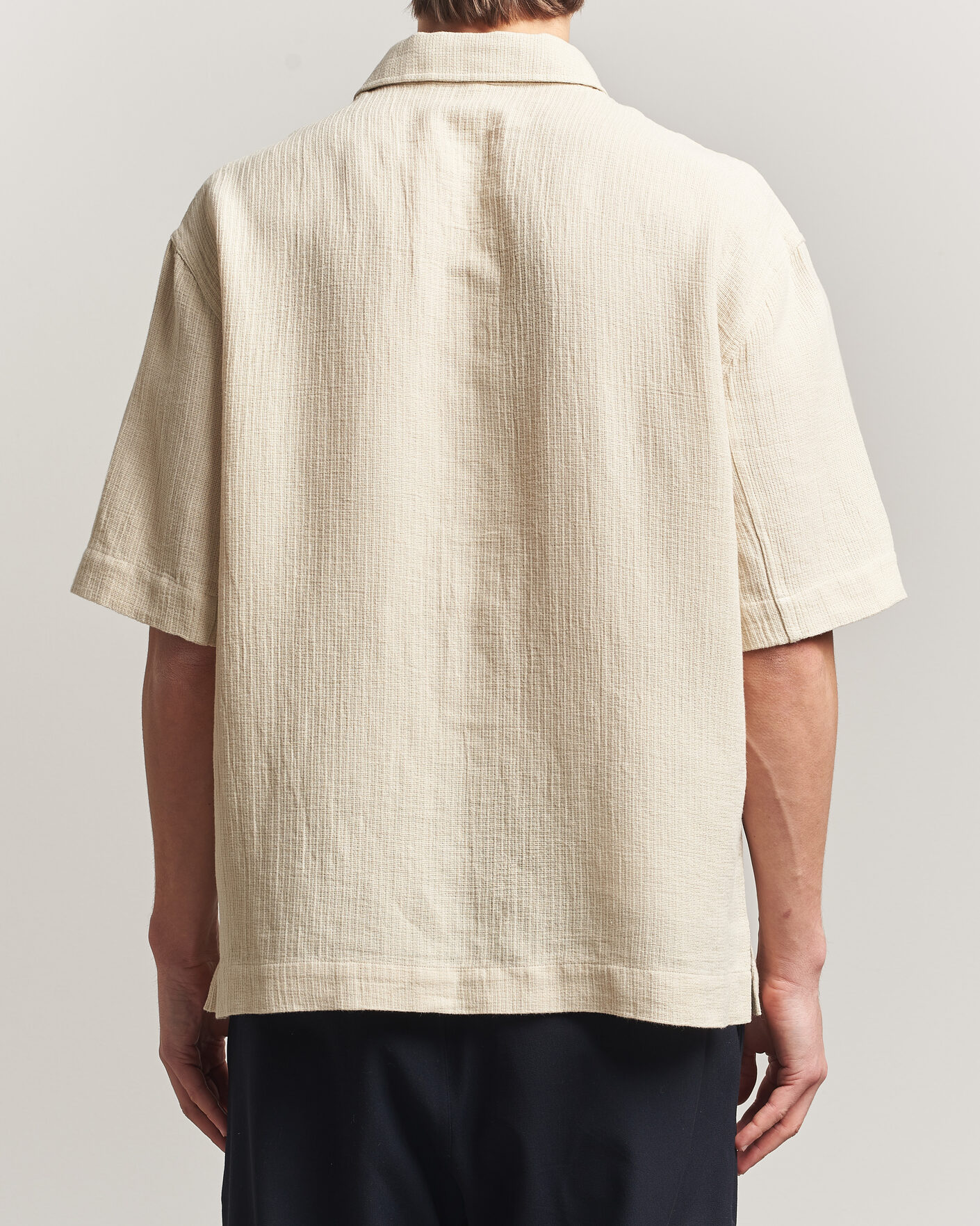 Herr | Skjortor | Sunflower | Adam Short Sleeve Shirt Off White