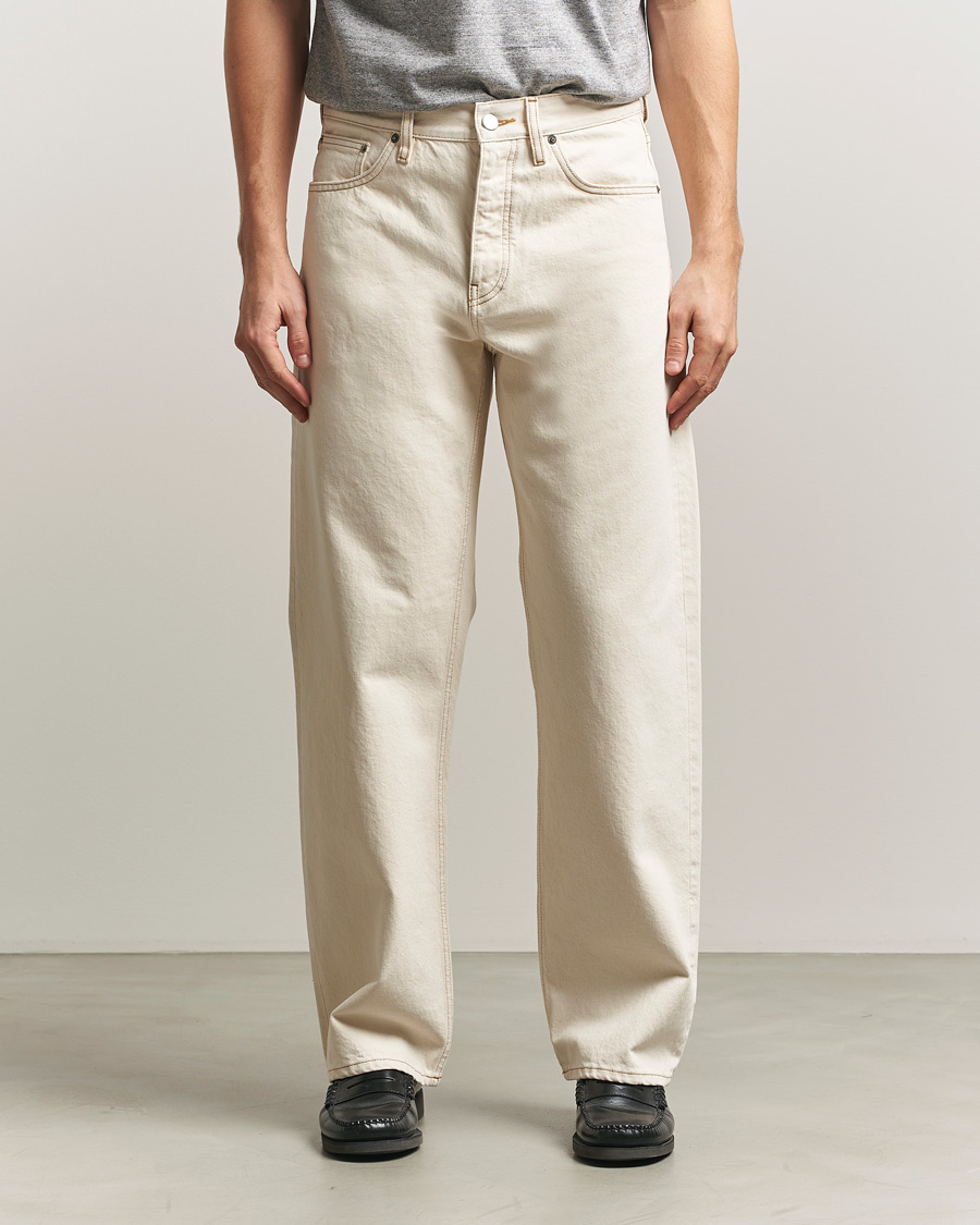 Herr | Jeans | Sunflower | Loose Jeans Ecru Contrast