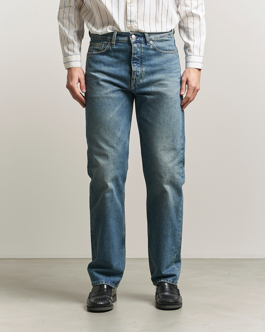 Herr | Jeans | Sunflower | Standard Jeans Dark Blue Vintage