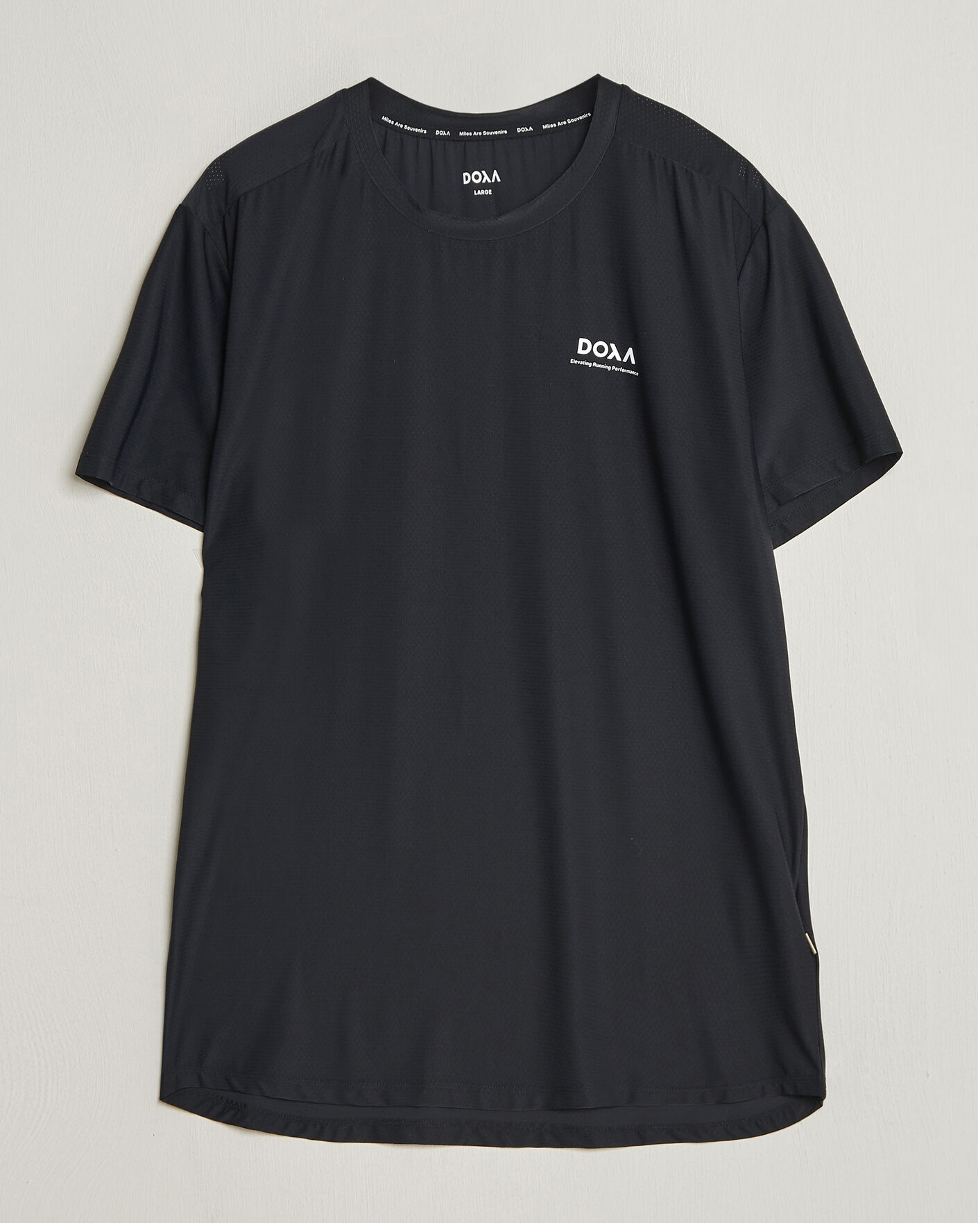 Herr | T-Shirts | DOXA | Rerun Short Sleeve T-Shirt Black