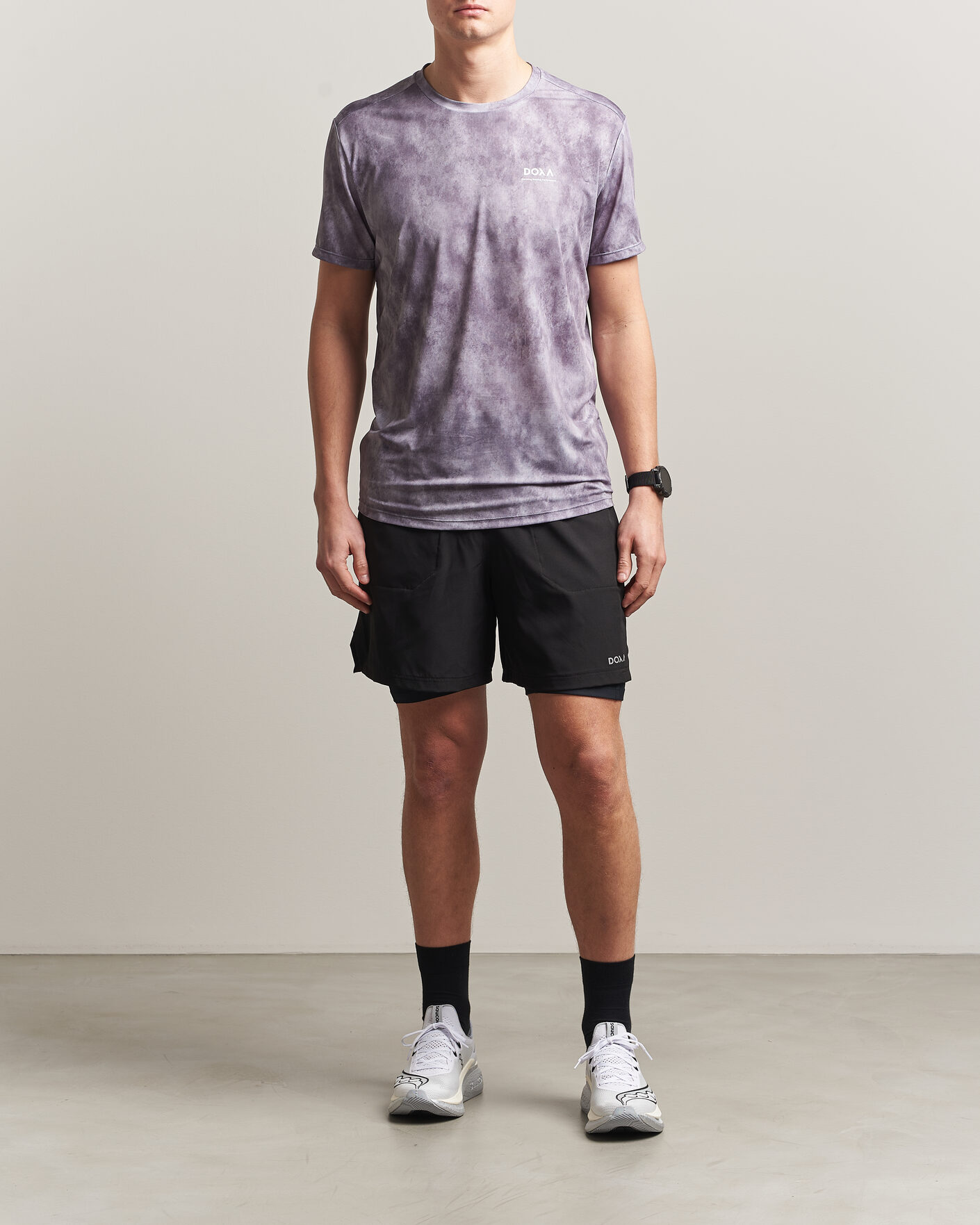 Herr | Shorts | DOXA | Rerun 2-In-1 Shorts Black