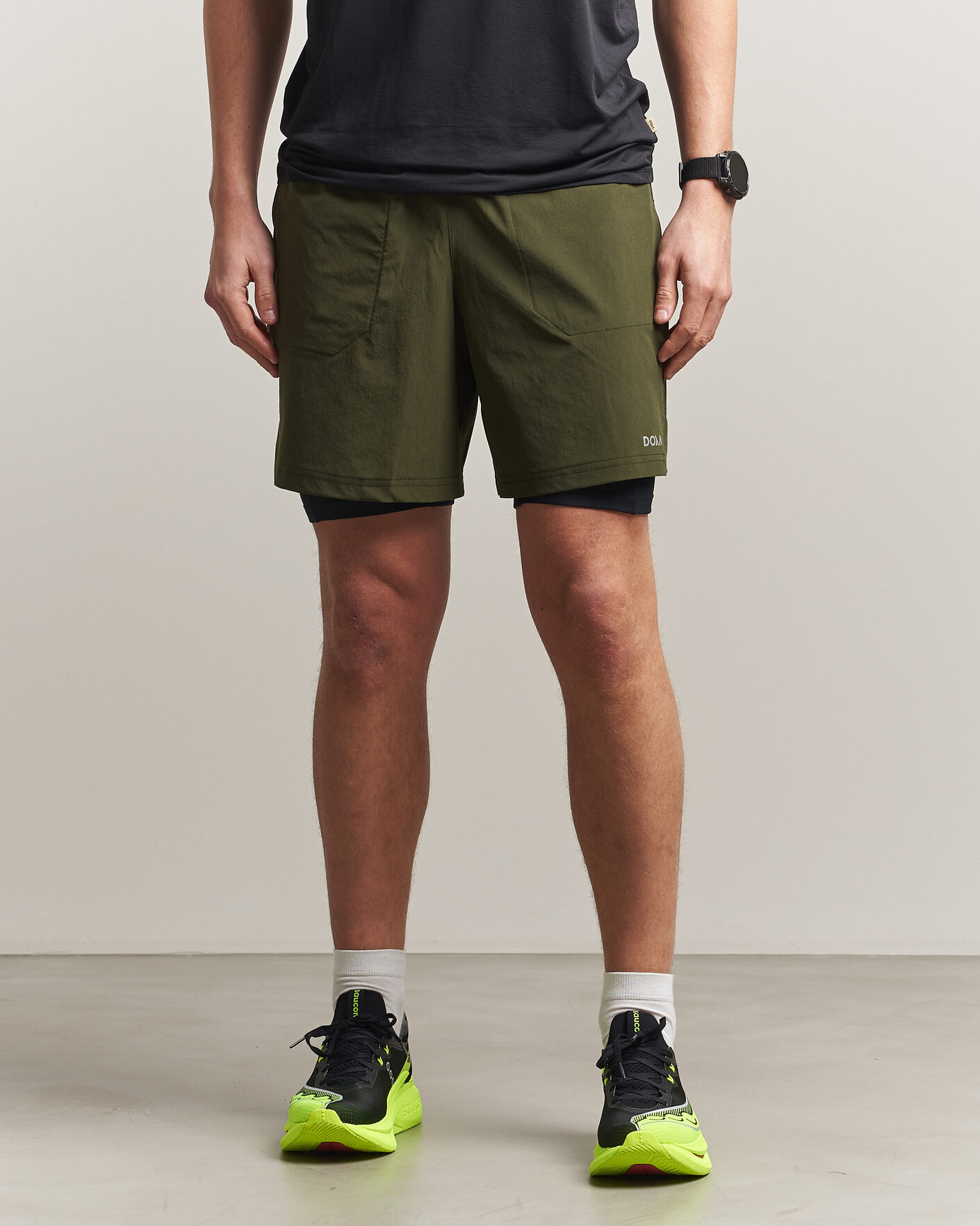 Herr | Shorts | DOXA | Rerun 2-In-1 Shorts Forest