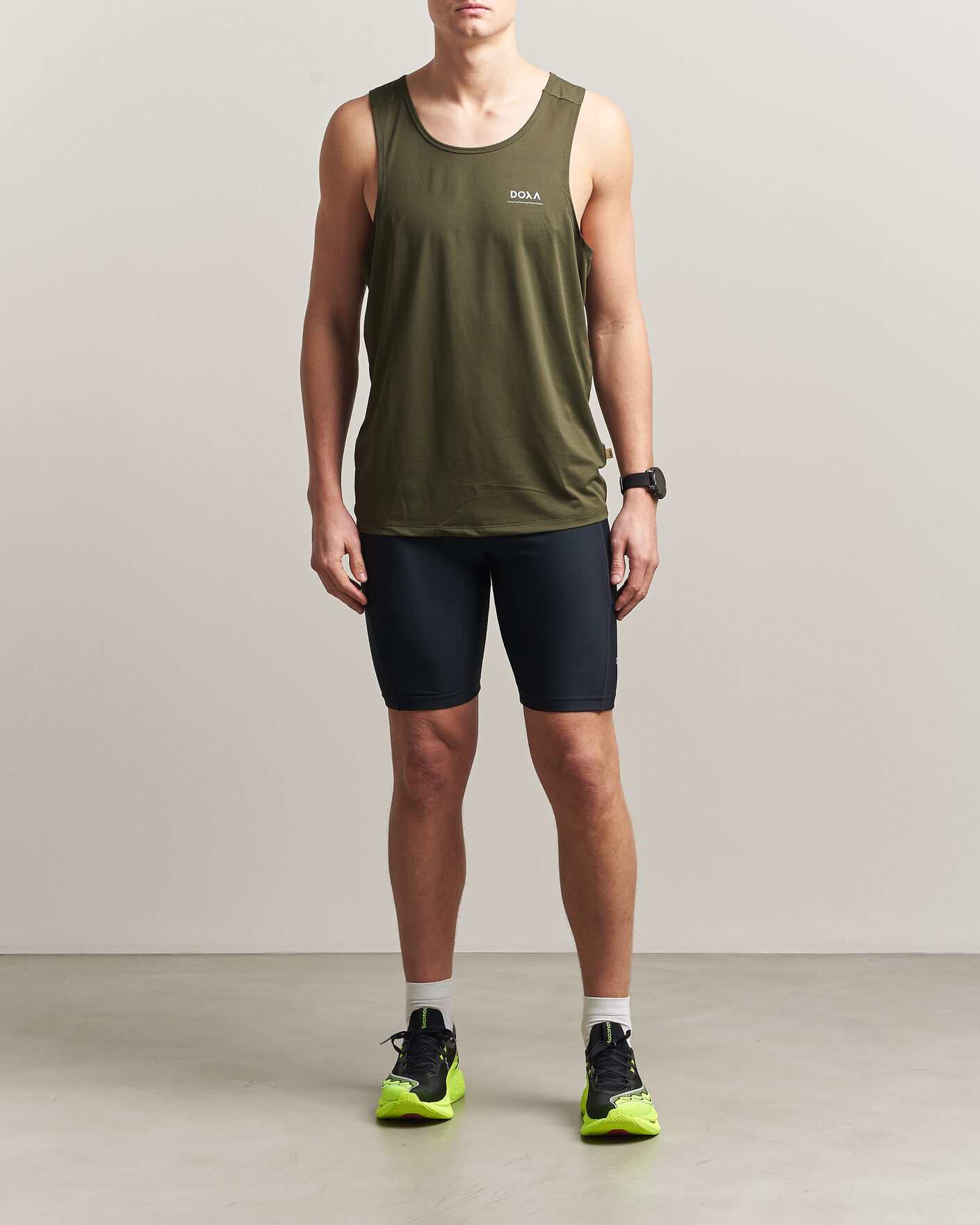 Herr | Shorts | DOXA | Rerun Half Tights Black