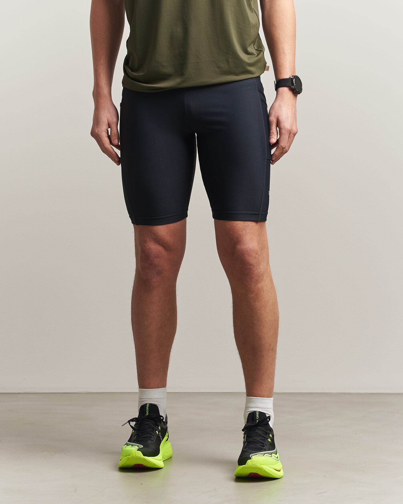 Herr | Shorts | DOXA | Rerun Half Tights Black