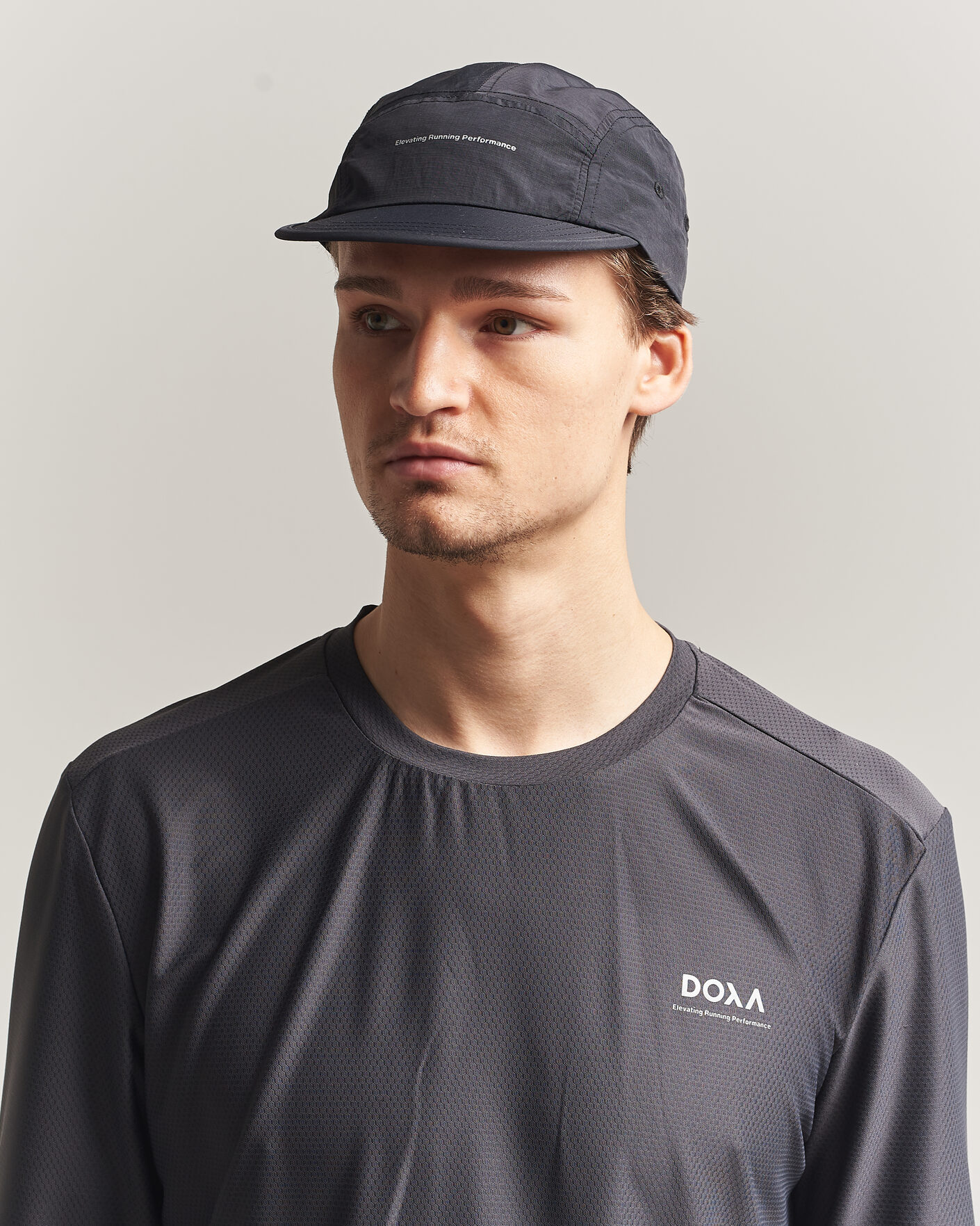 Herr | Hattar & kepsar | DOXA | Rerun 5-Panel Cap Black