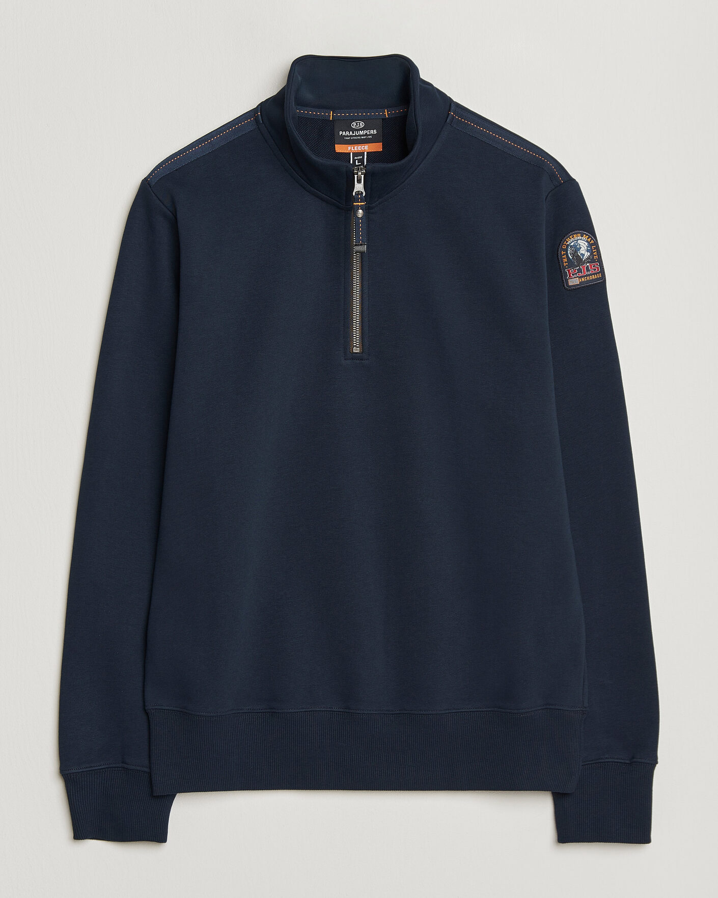 Herr | Tröjor | Parajumpers | Broad Peak Super Easy Half Zip Navy