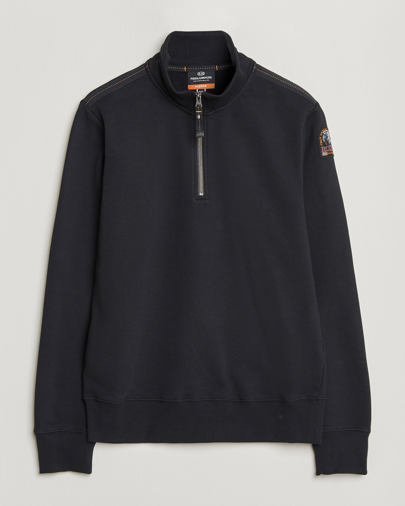 Herr | Tröjor | Parajumpers | Broad Peak Super Easy Half Zip Black