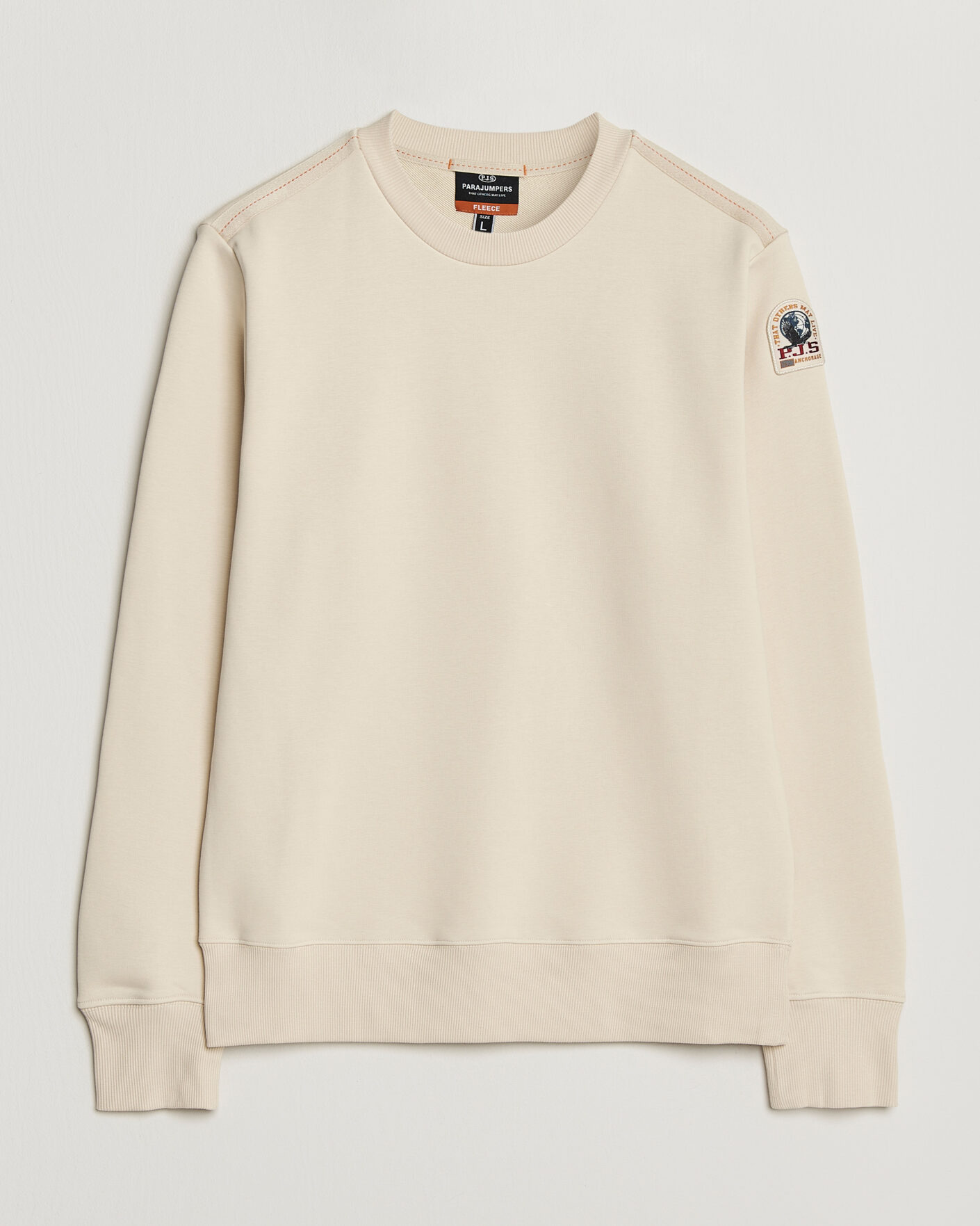 Herr | Tröjor | Parajumpers | K2 Super Easy Crew Neck Sweatshirt Bone