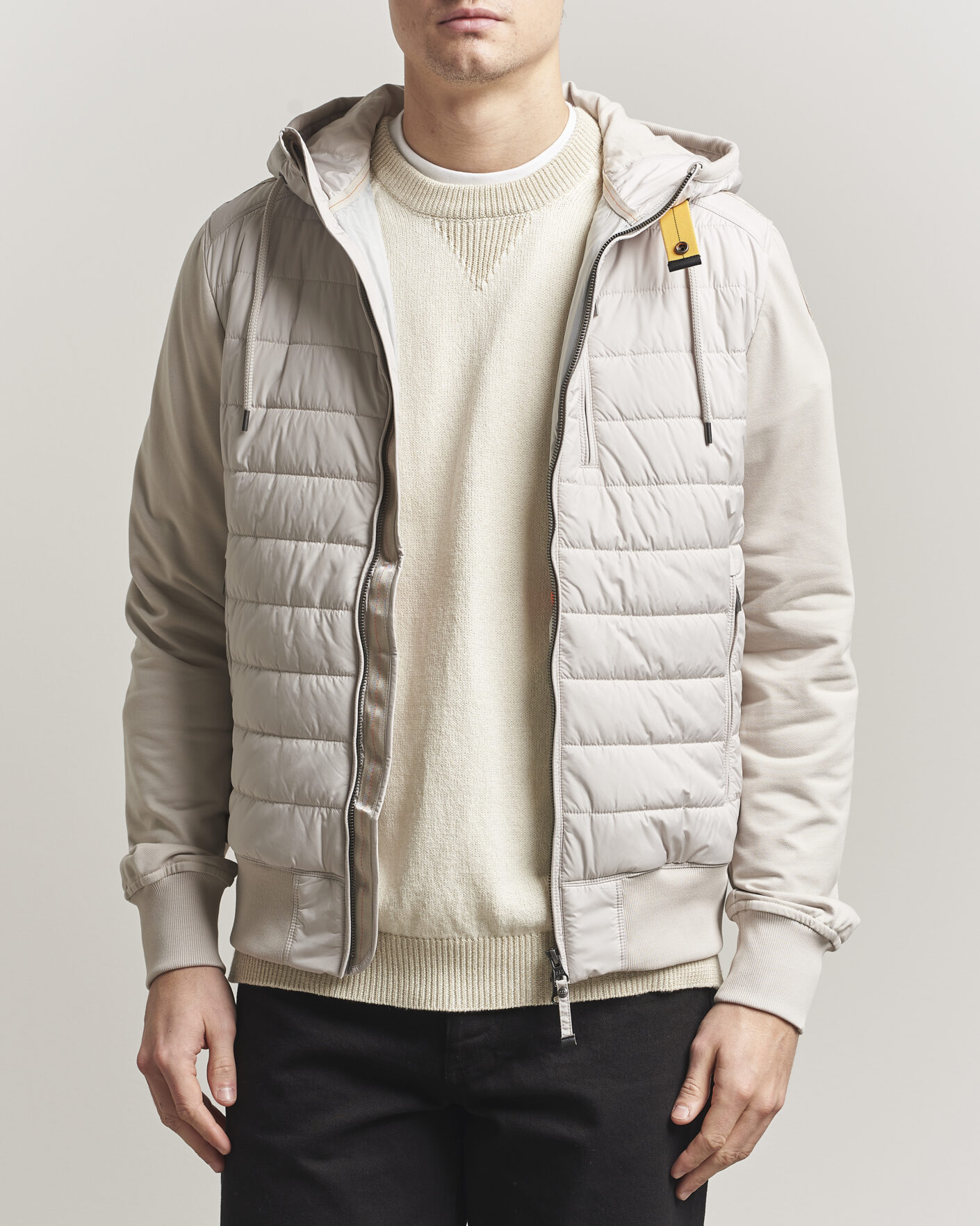 Herr | Jackor | Parajumpers | Ivor Hybrid Hooded Jacket Pelican