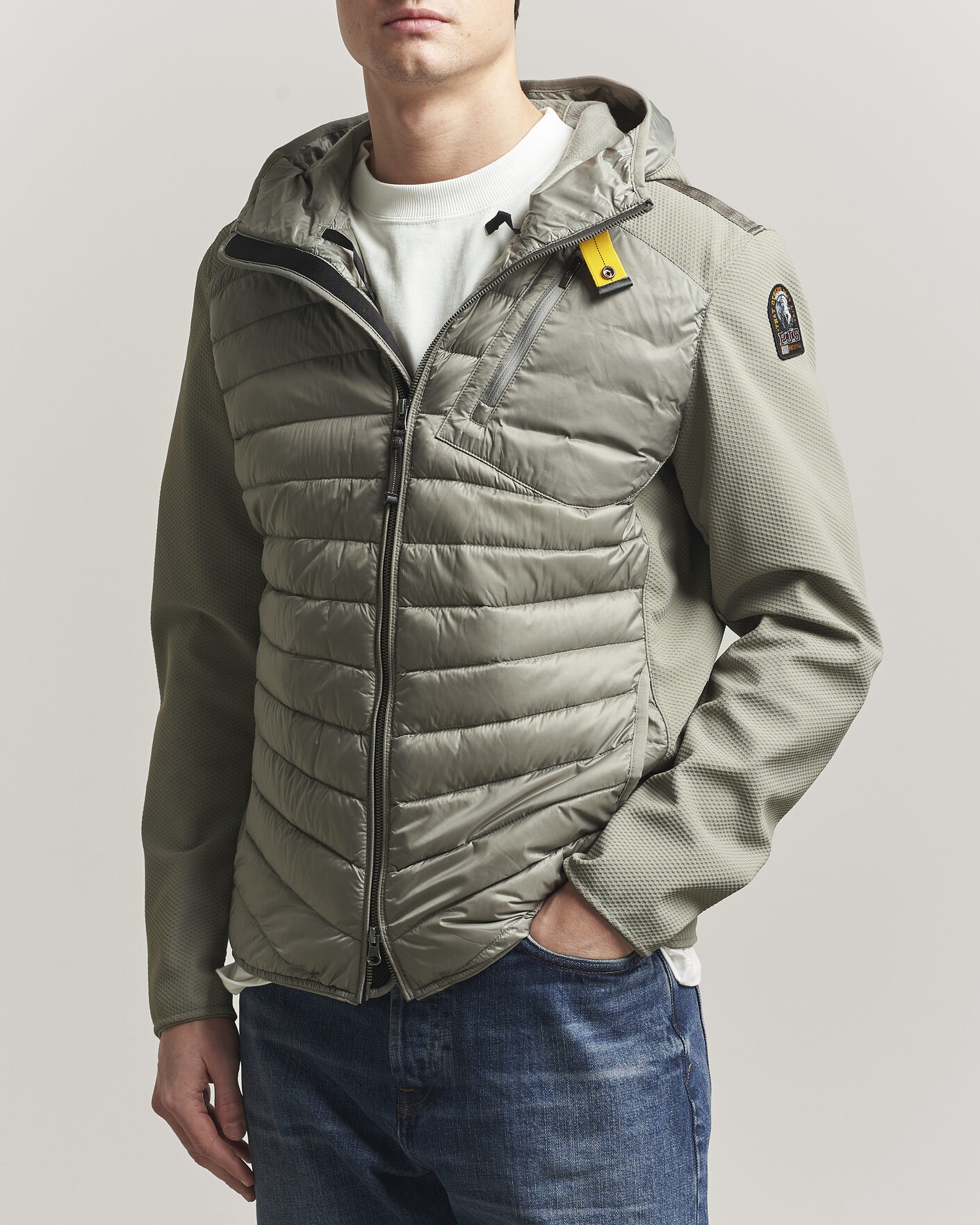 Herr | Jackor | Parajumpers | Nolan Mesh Hooded Hybrid Nowhere