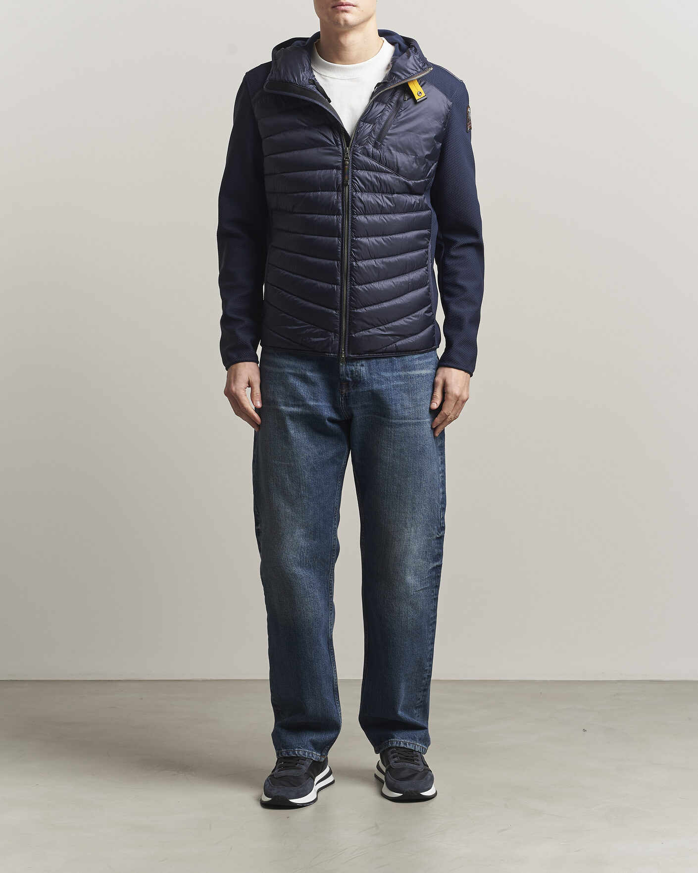 Herr | Jackor | Parajumpers | Nolan Mesh Hooded Hybrid Navy