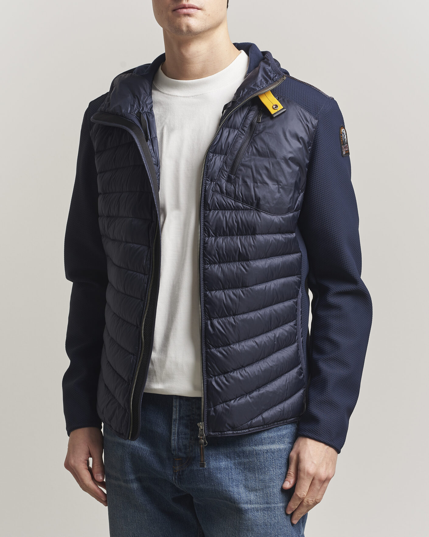 Herr | Jackor | Parajumpers | Nolan Mesh Hooded Hybrid Navy