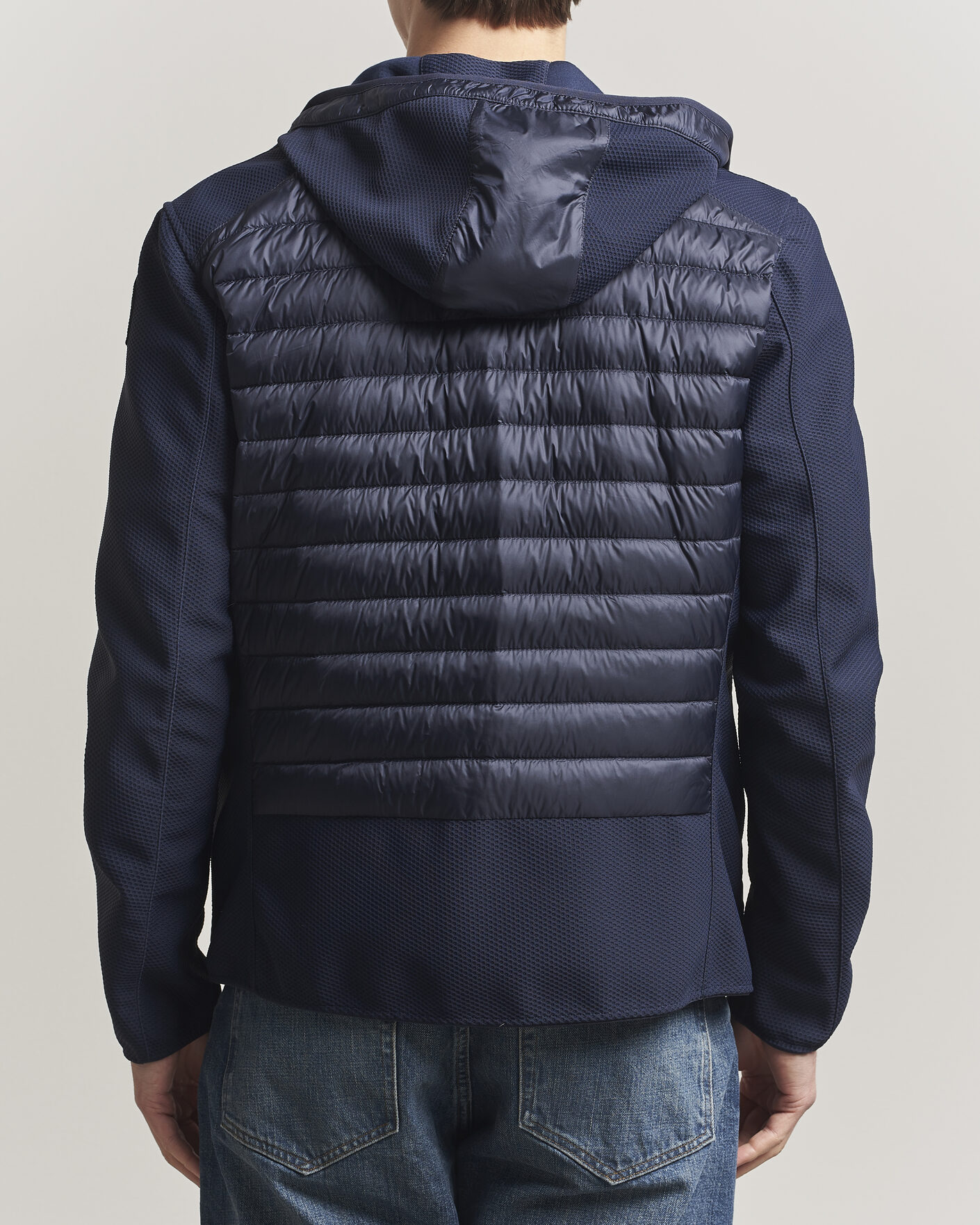 Herr | Jackor | Parajumpers | Nolan Mesh Hooded Hybrid Navy