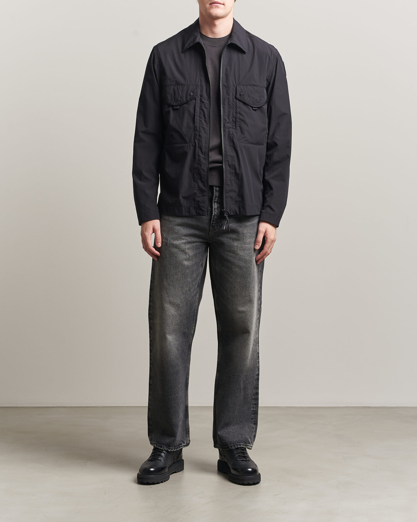 Herr | Jackor | Parajumpers | Elgin Travel Shirt Jacket Black