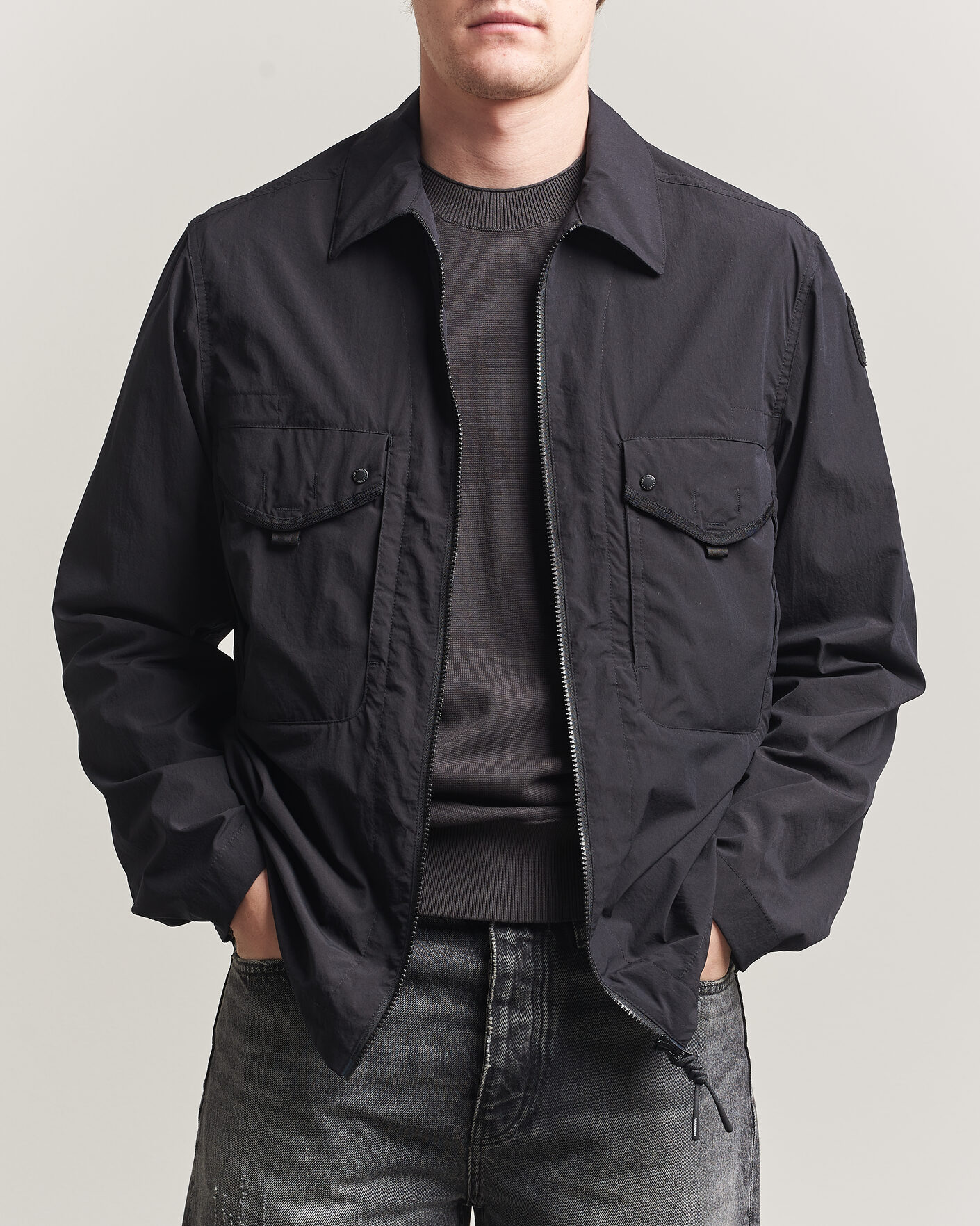 Herr | Jackor | Parajumpers | Elgin Travel Shirt Jacket Black