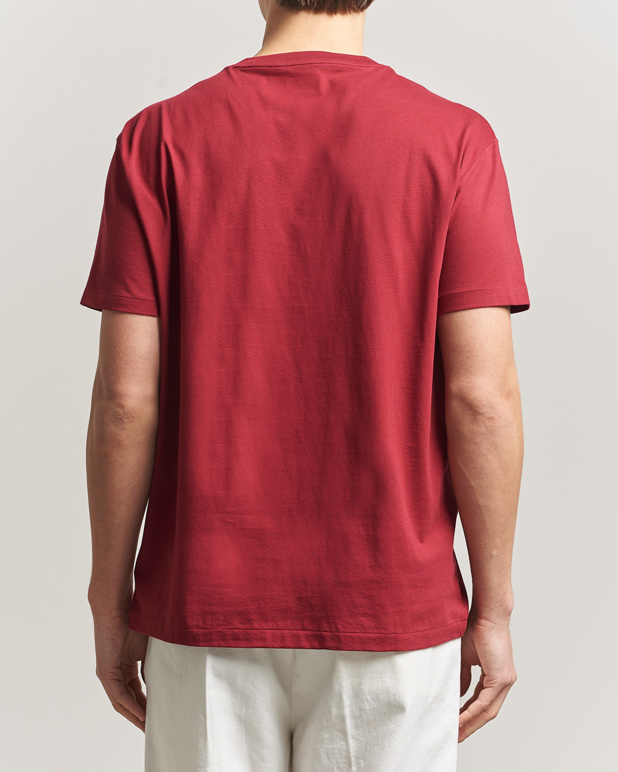 Herr | T-Shirts | Polo Ralph Lauren | Crew Neck T-Shirt Heritage Red