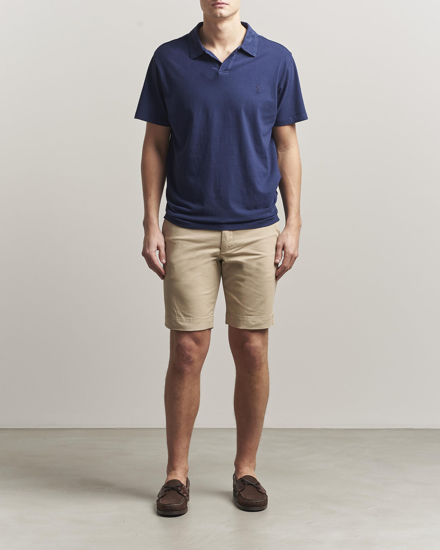 Herr | Pikéer | Polo Ralph Lauren | Knitted Polo Newport Navy