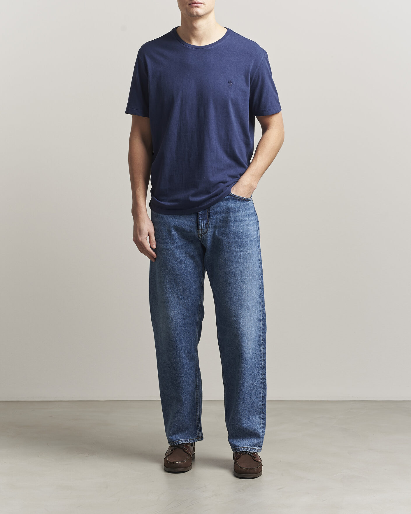 Herr | T-Shirts | Polo Ralph Lauren | Jersey T-shirt Newport Navy