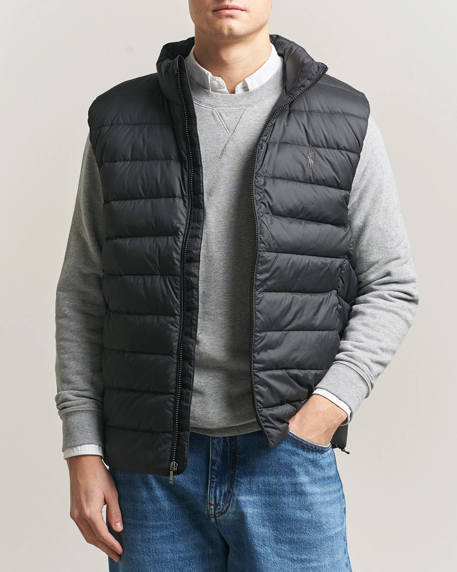 Herr | Västar | Polo Ralph Lauren | Matte Insulated Vest Black