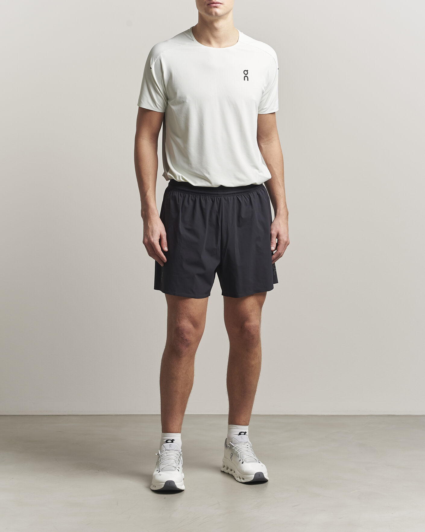Herr | Shorts | On | 5 Inch Performance Shorts Black