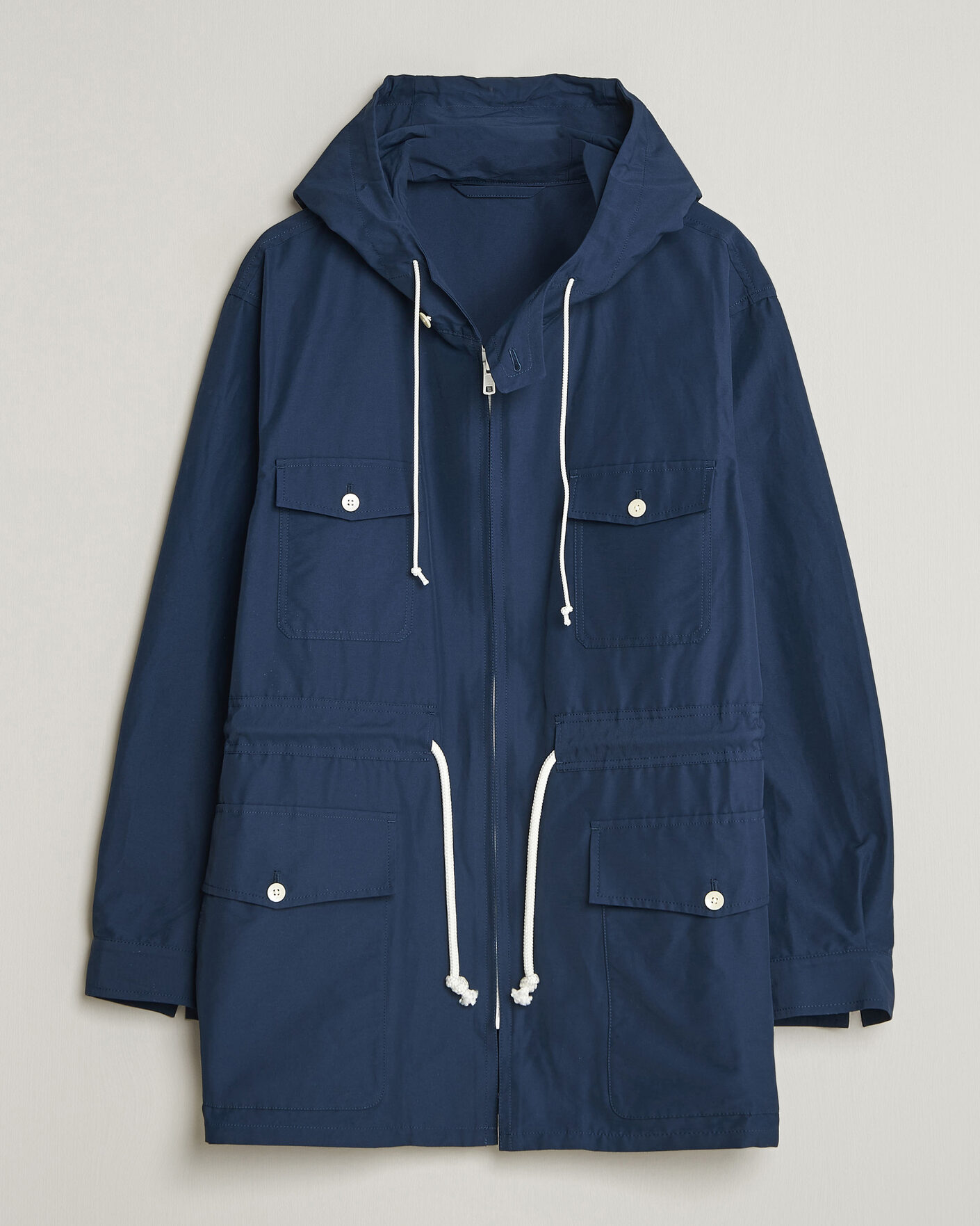 Herr | Jackor | Kamakura Shirts | Marine Parka Navy
