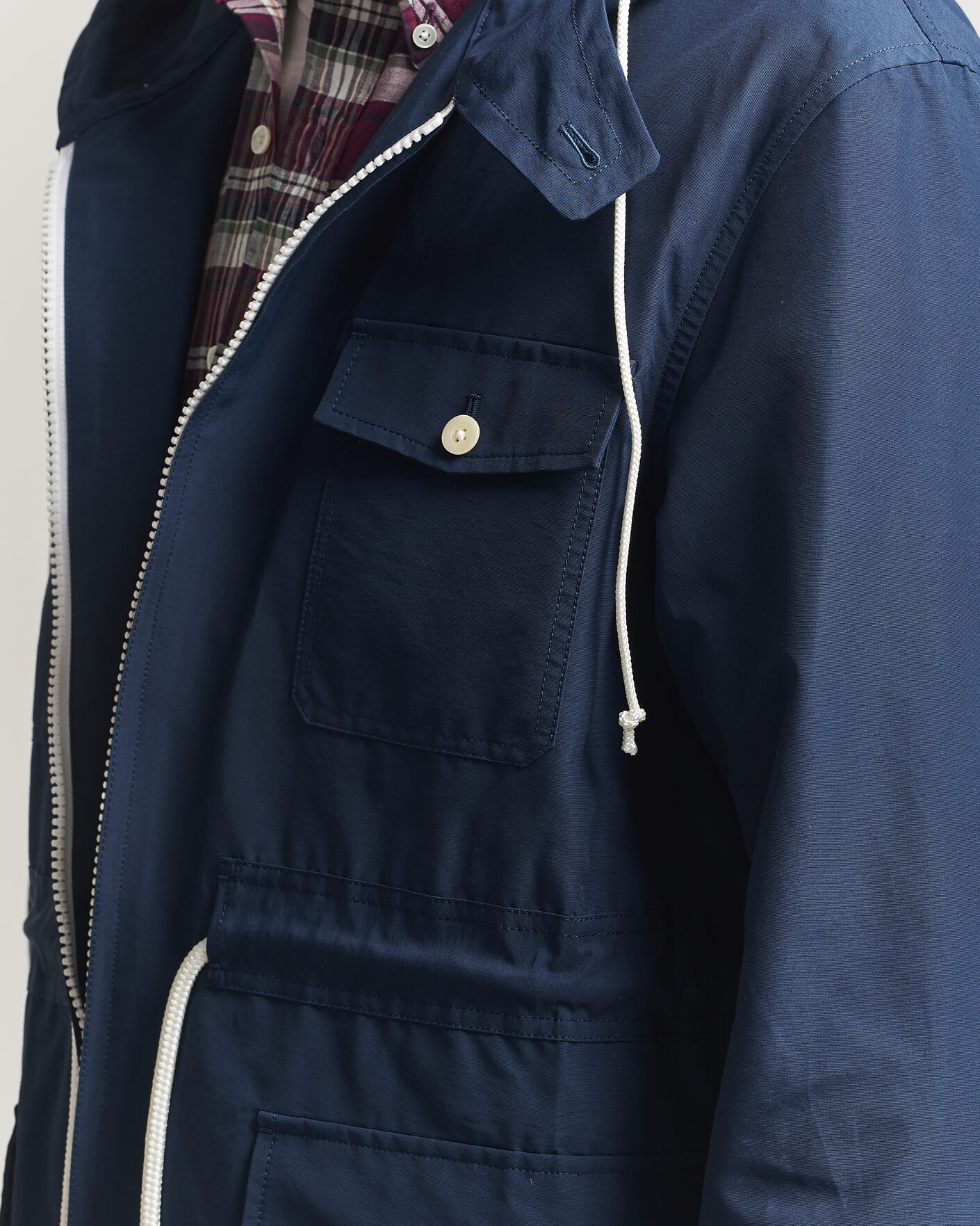 Herr | Jackor | Kamakura Shirts | Marine Parka Navy