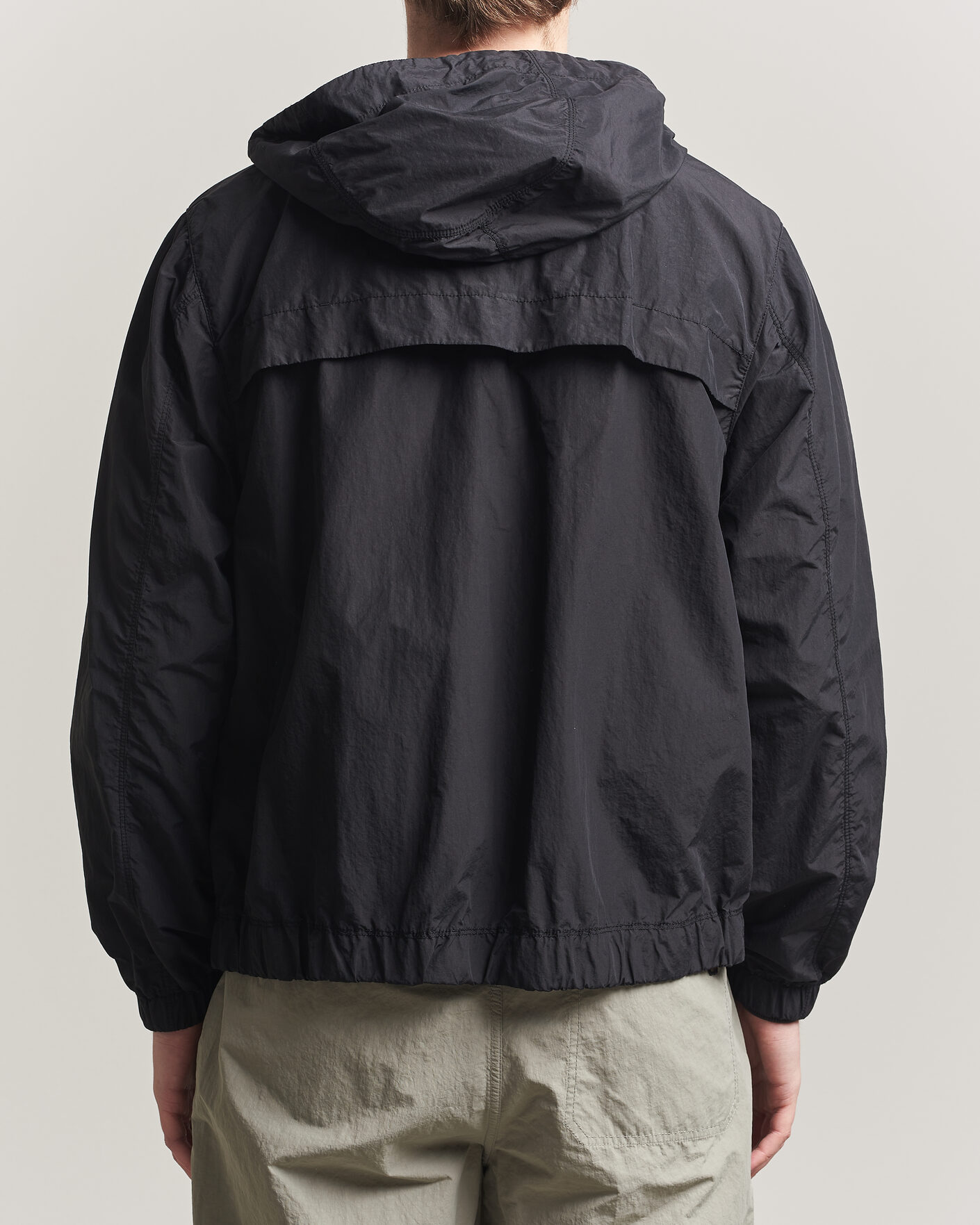 Herr | Jackor | Parajumpers | Rube Smash Peached Nylon Hooded Jacket Black