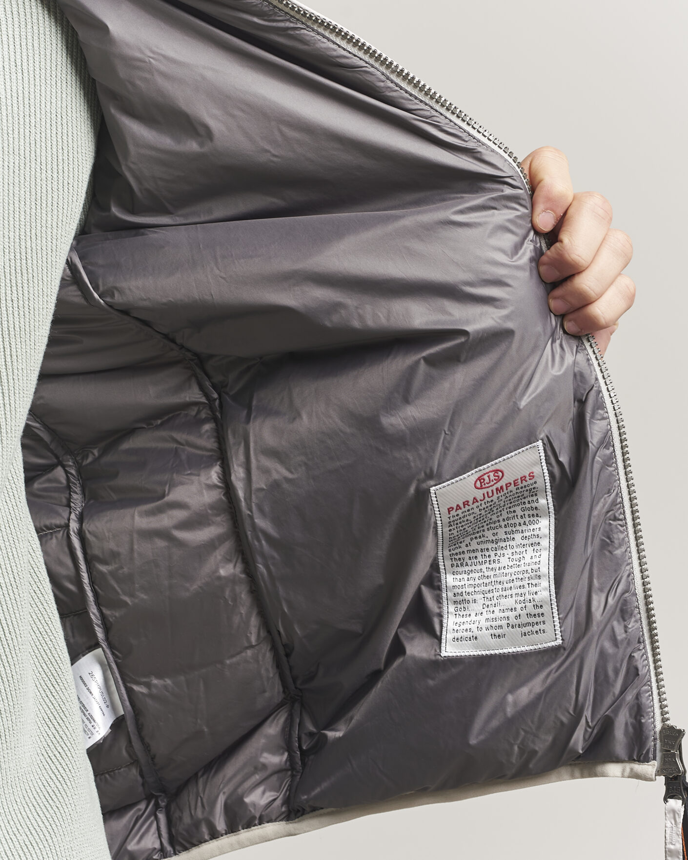 Herr | Jackor | Parajumpers | Last Minute Super Lightweight Hooded Jacket Pelican