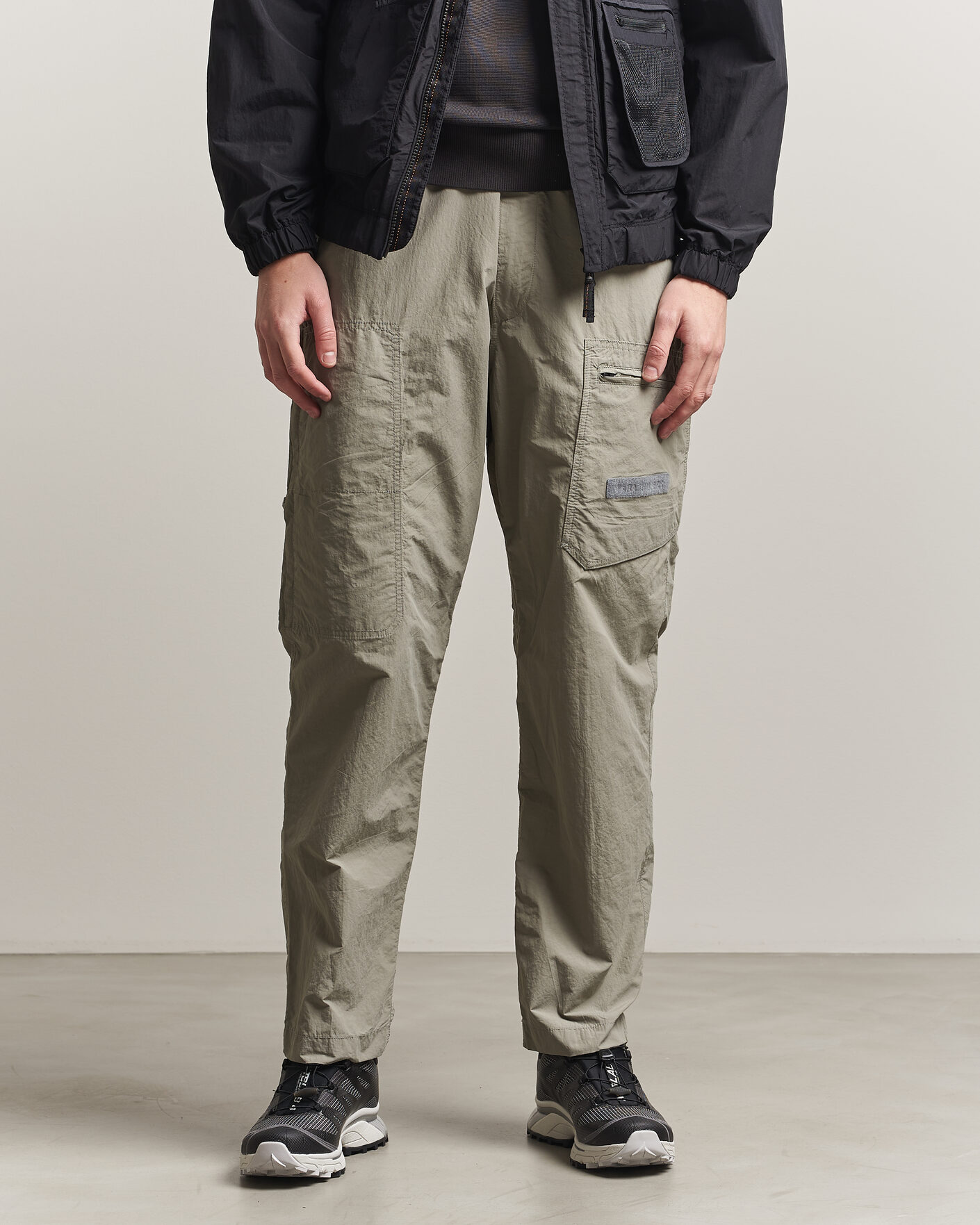 Herr | Byxor | Parajumpers | Lovel Smash Peached Nylon Pants Nowhere