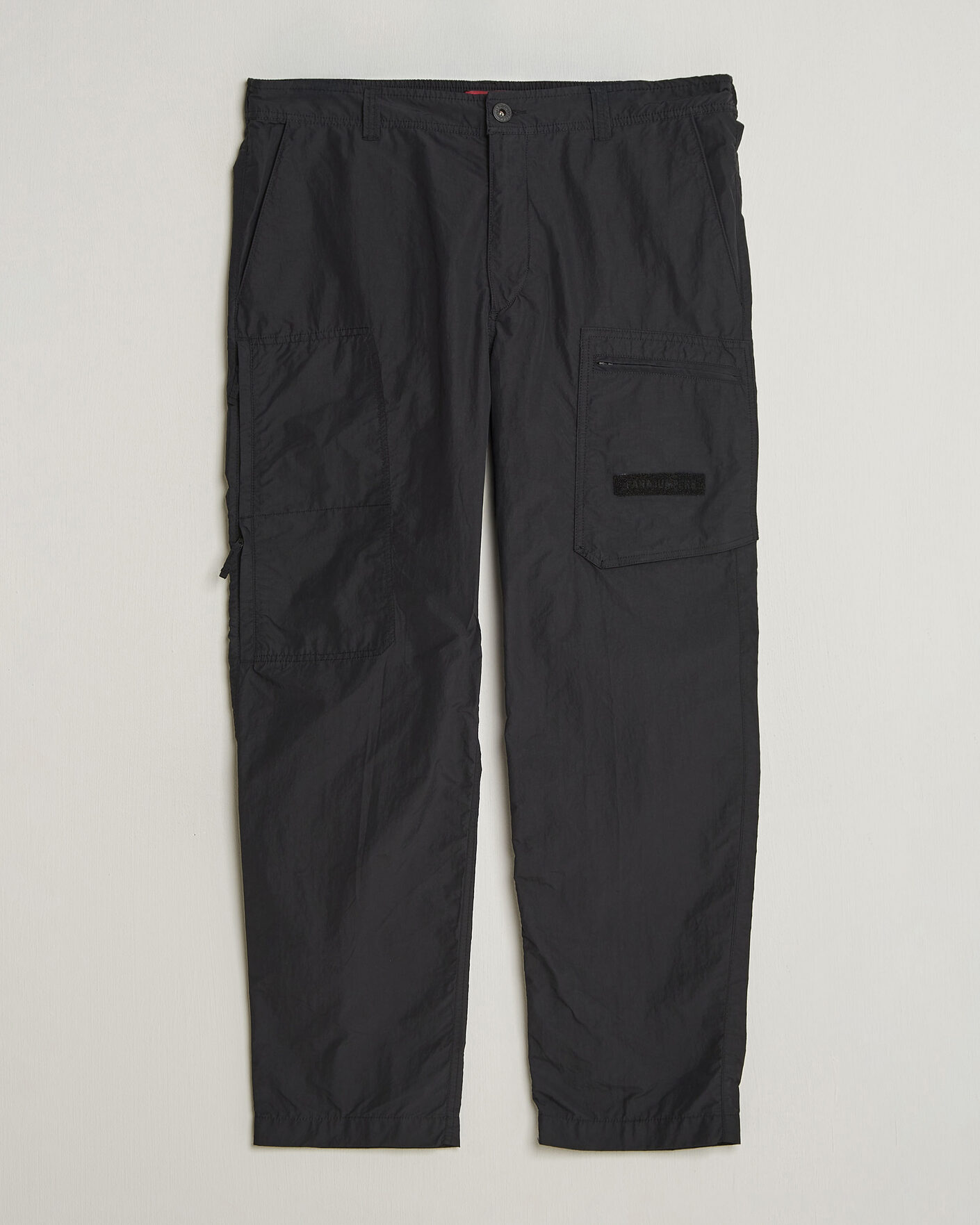 Herr | Byxor | Parajumpers | Lovel Smash Peached Nylon Pants Black