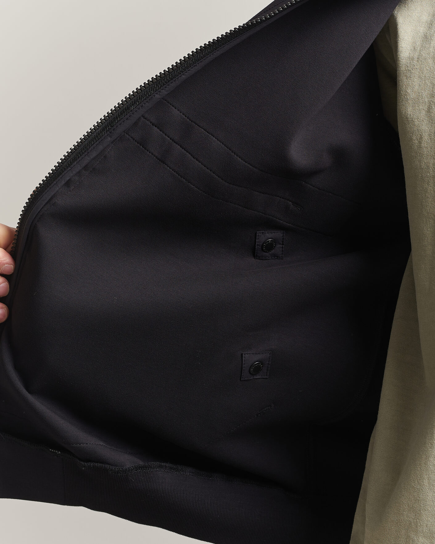 Herr | Jackor | Parajumpers | Kouga Evo Fleece Hooded Hybrid Jacket Black