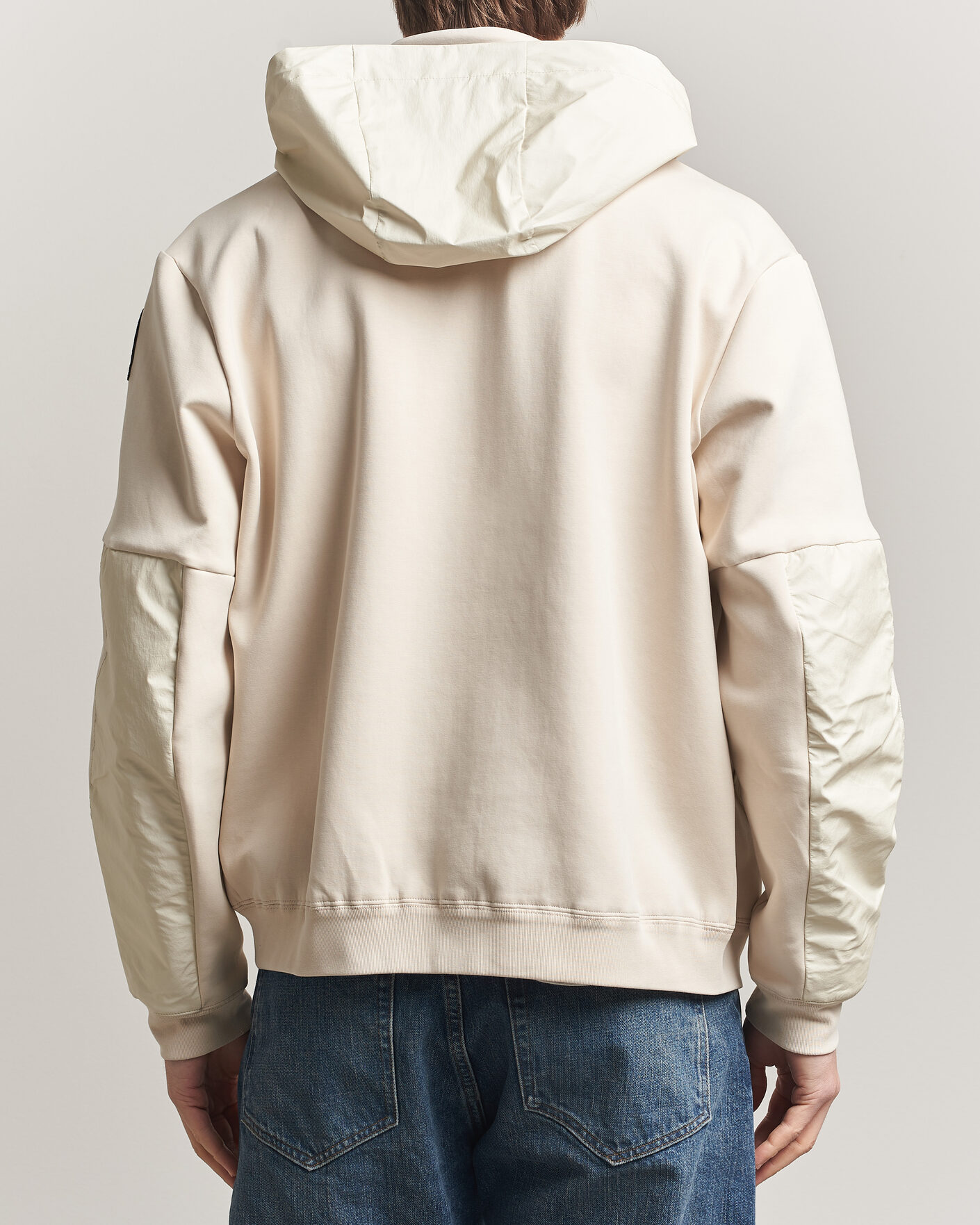 Herr | Jackor | Parajumpers | Kouga Evo Fleece Hooded Hybrid Jacket Moonbeam