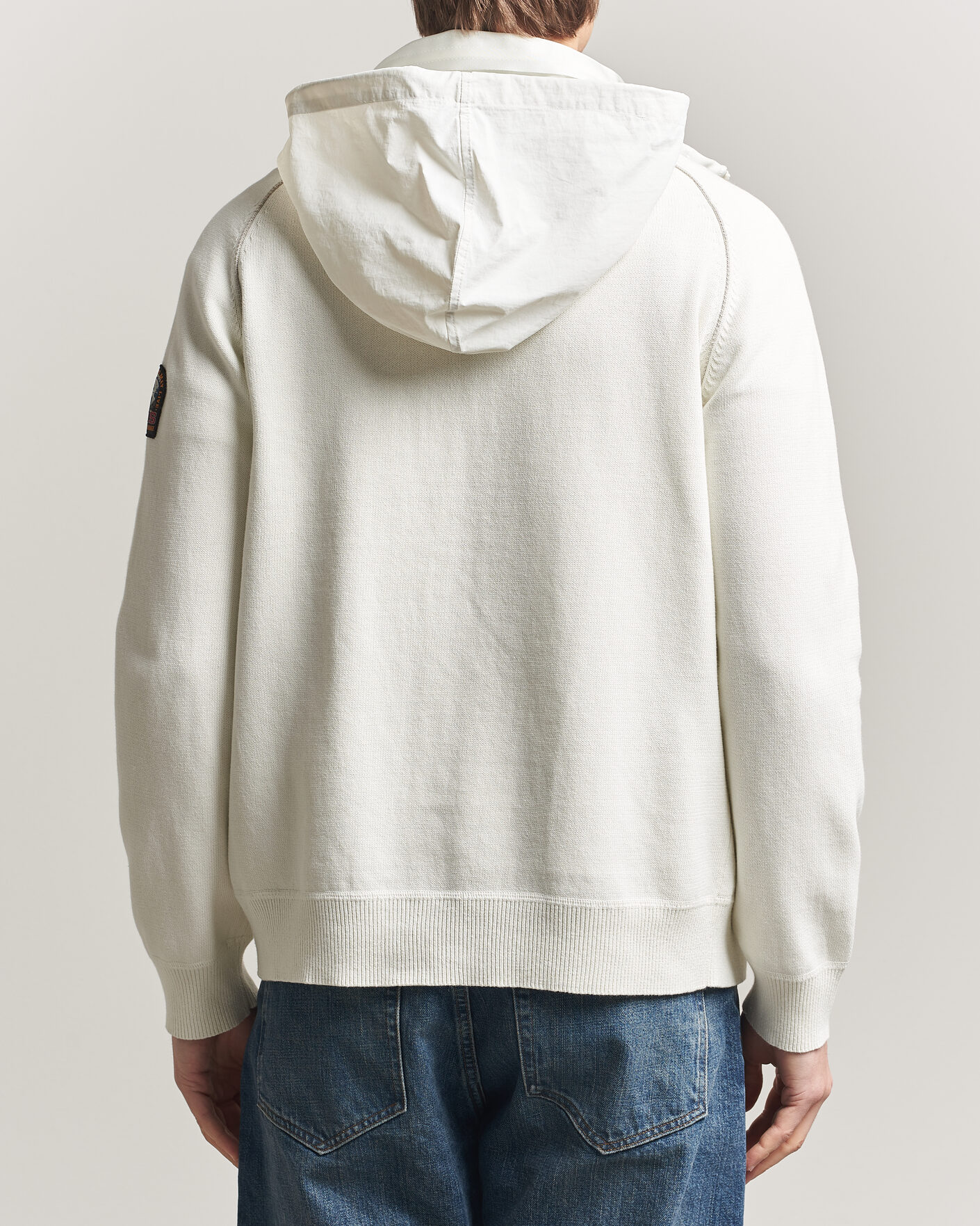 Herr | Jackor | Parajumpers | Bargany Rescue Knitted Hybrid Jacket Star White