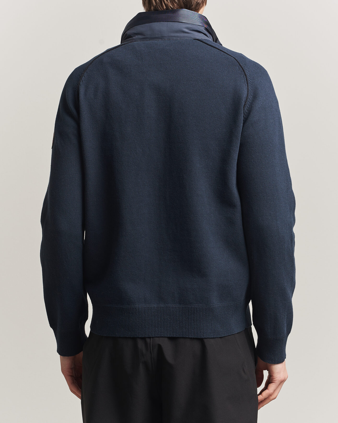 Herr | Jackor | Parajumpers | Bargany Rescue Knitted Hybrid Jacket Ink Blue