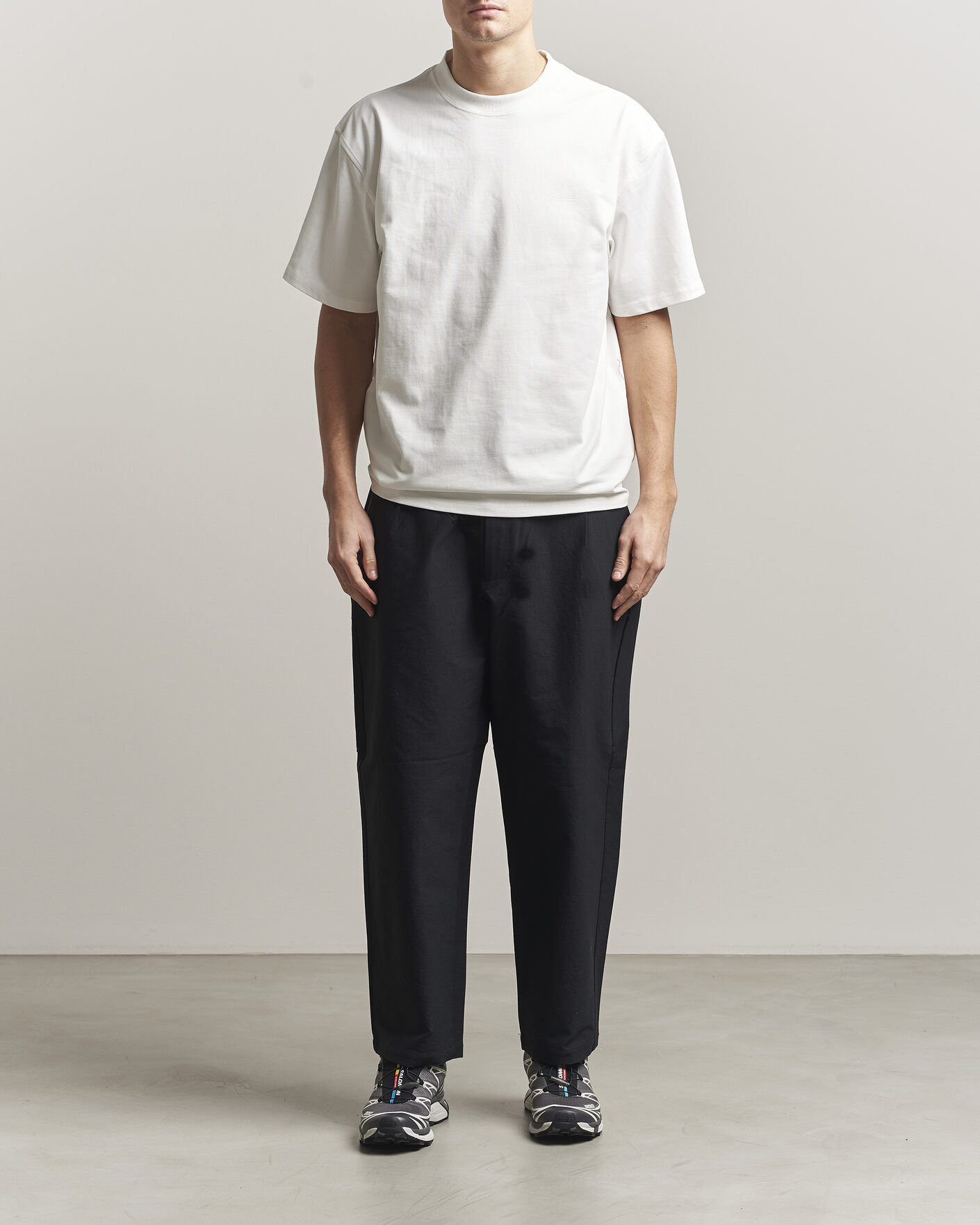 Herr | T-Shirts | Parajumpers | Reg Compact Jersey T-Shirt Star White