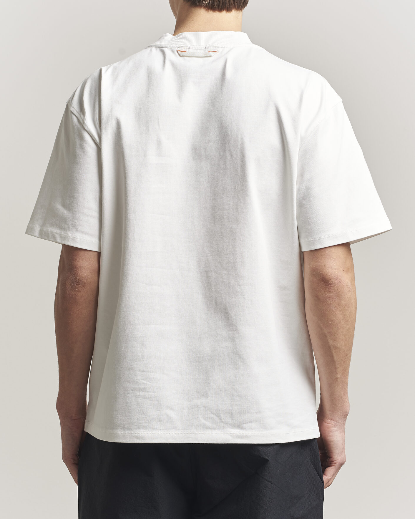 Herr | T-Shirts | Parajumpers | Reg Compact Jersey T-Shirt Star White